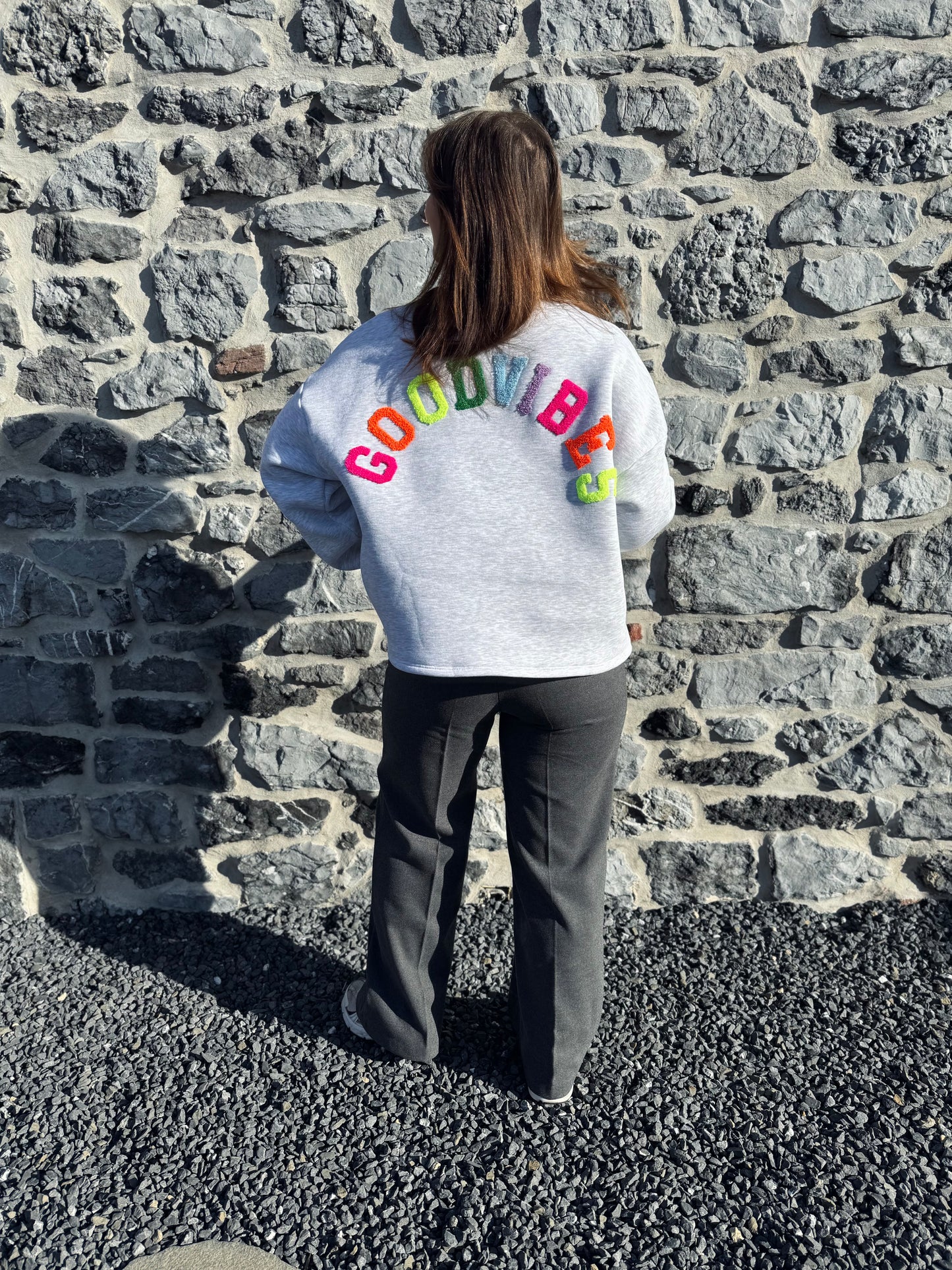 Goodvibes multicouleur - Sweat oversize