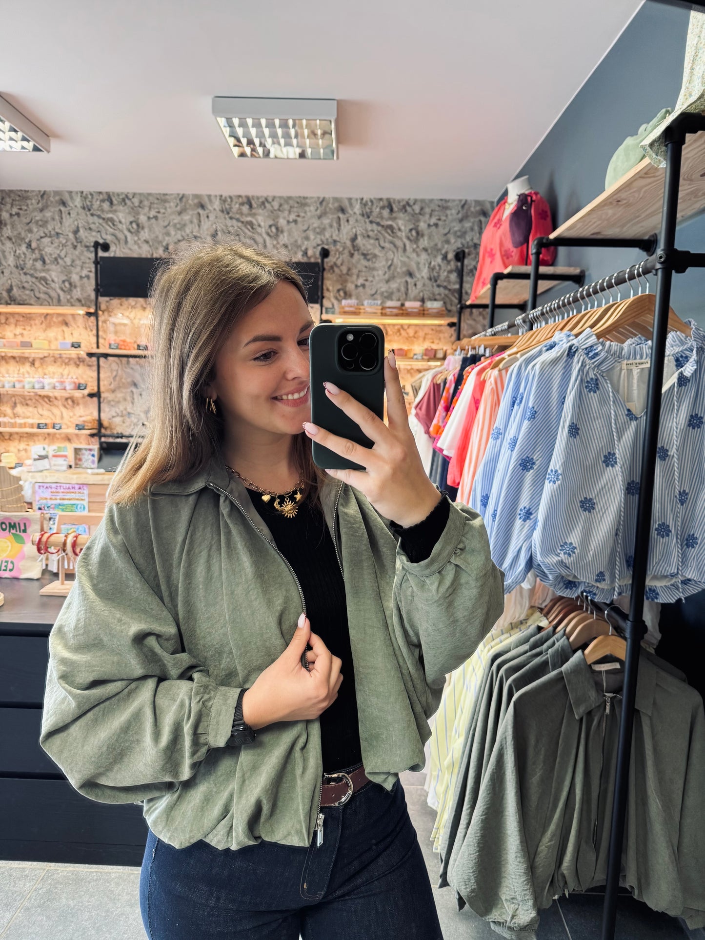 VESTE LINA - KAKI