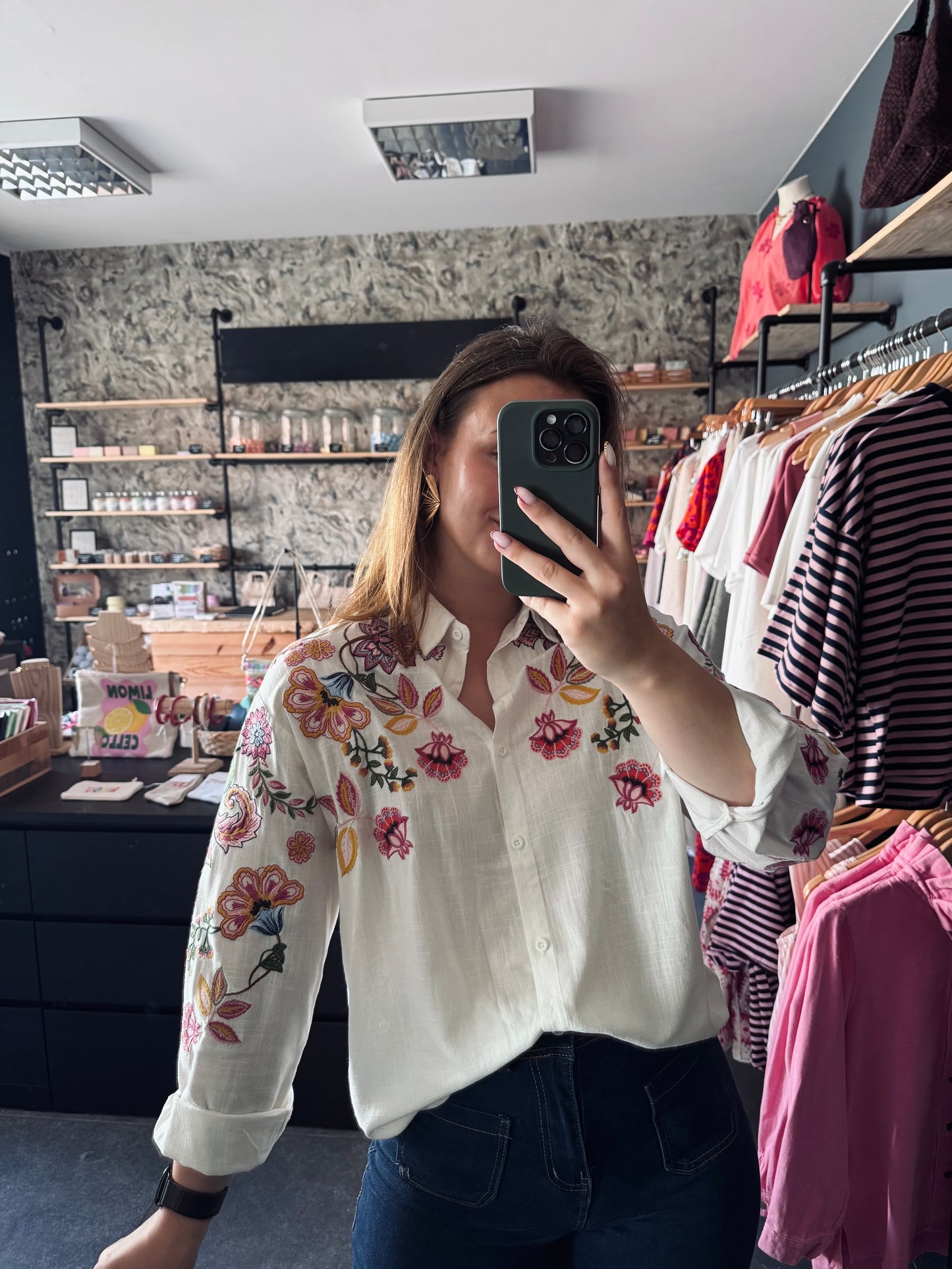 CHEMISE OLIVIA - BLANC