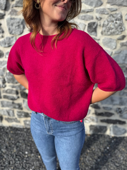 Pull Livia fuchsia