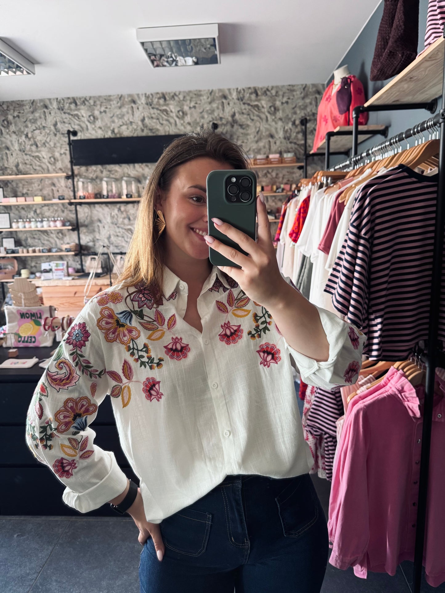 CHEMISE OLIVIA - BLANC