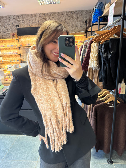 Echarpe Lino rouille