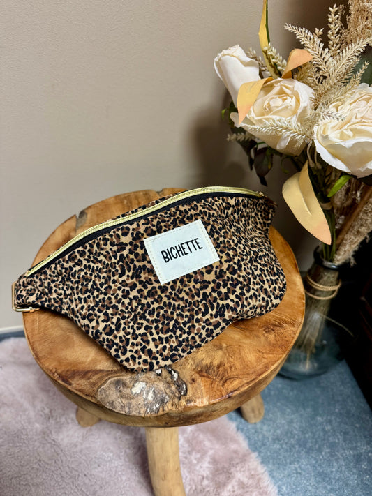 Sac banane clair "Bichette"