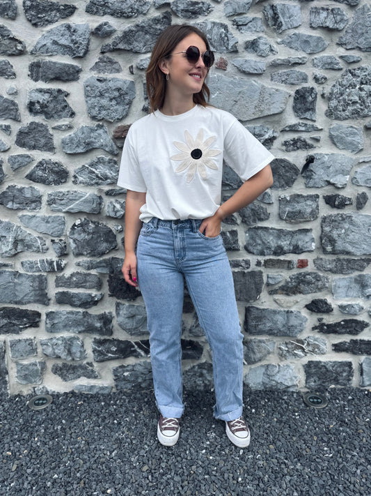 T-shirt Fleur