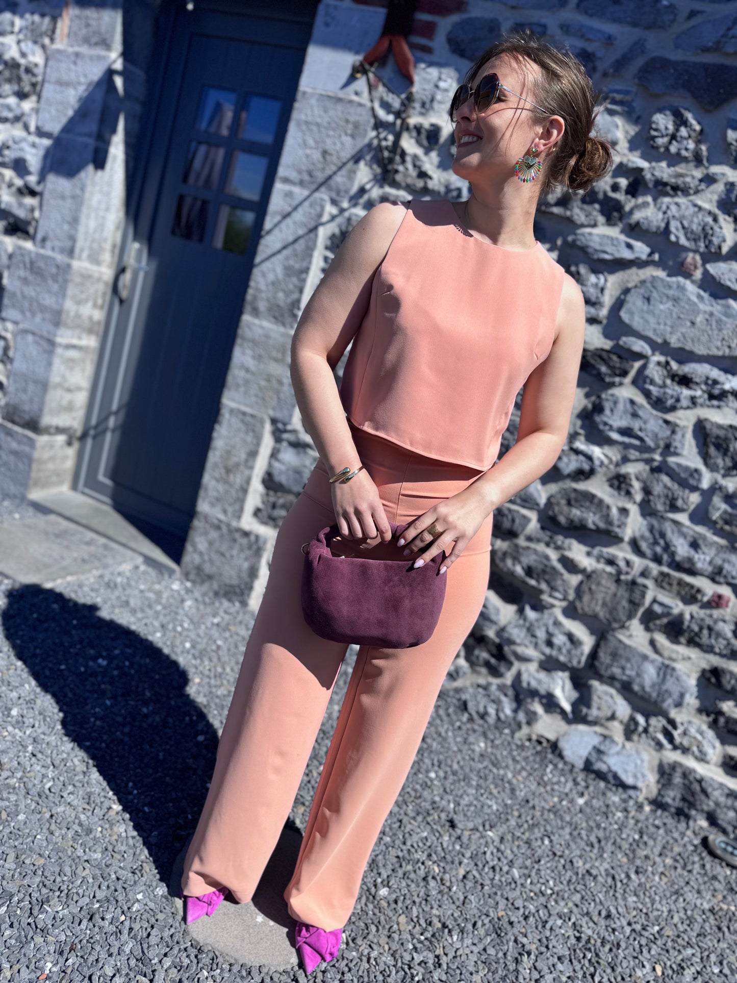 PANTALON PAOLA - PÊCHE