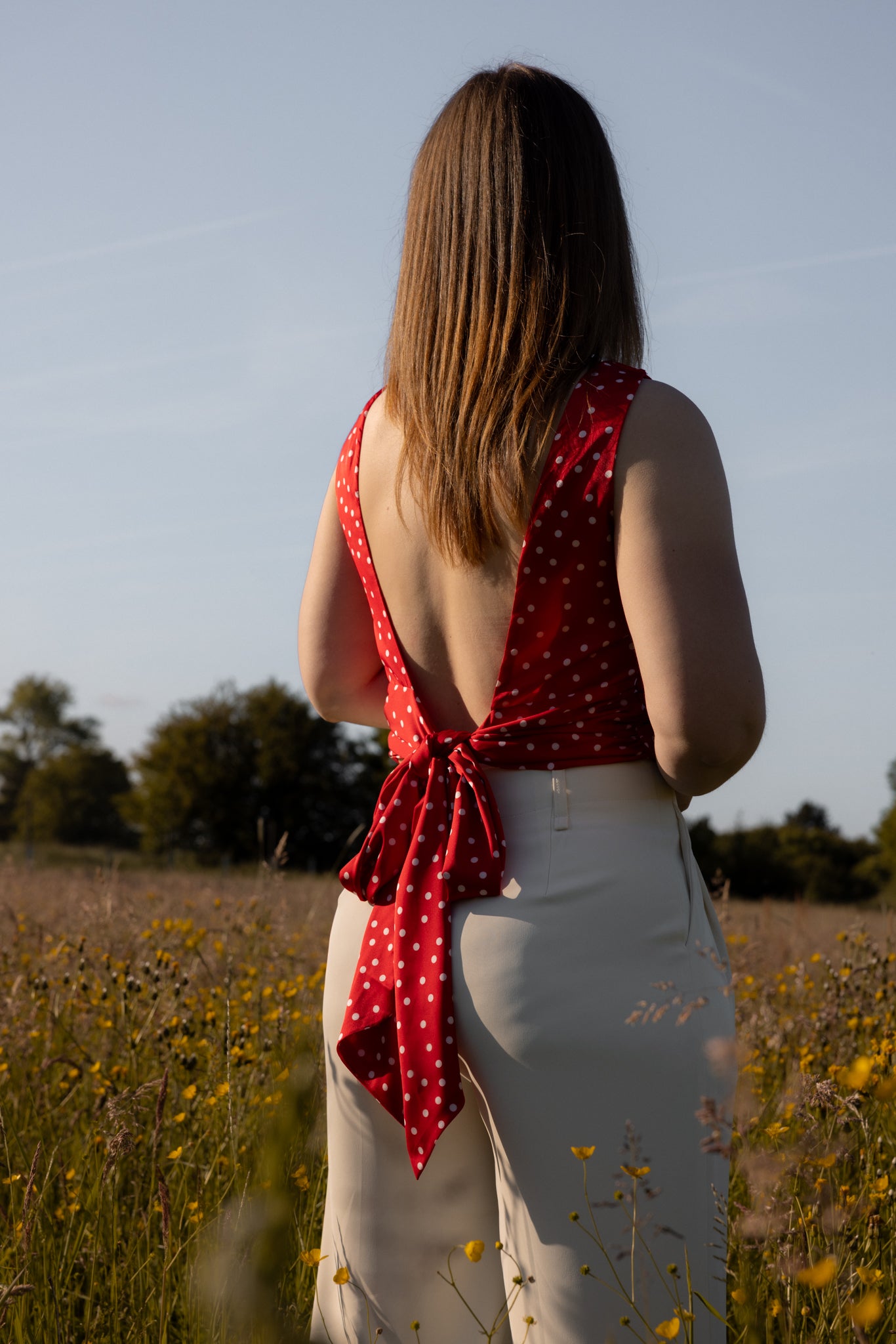BLOUSE LINA - ROUGE