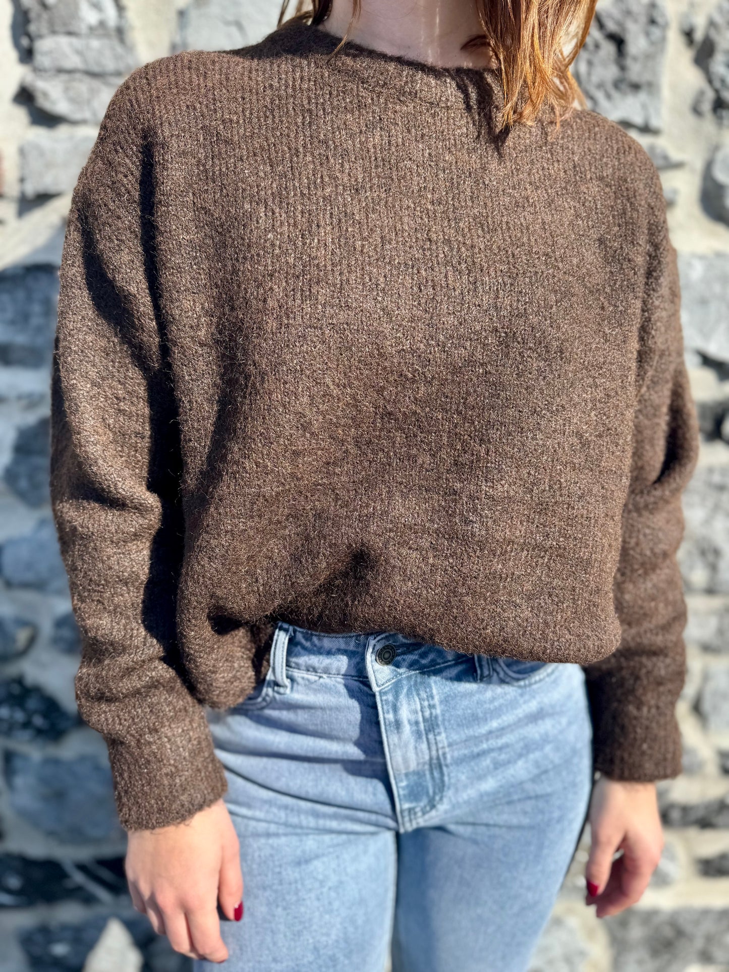 Pull Lyo marron