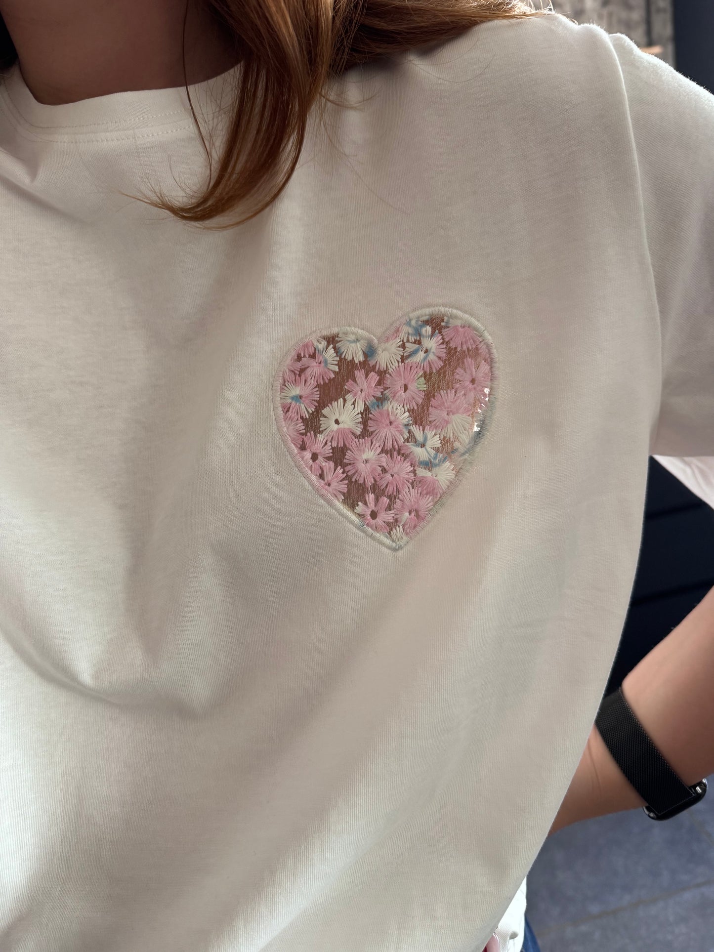 T-SHIRT LIZIE - BLANC