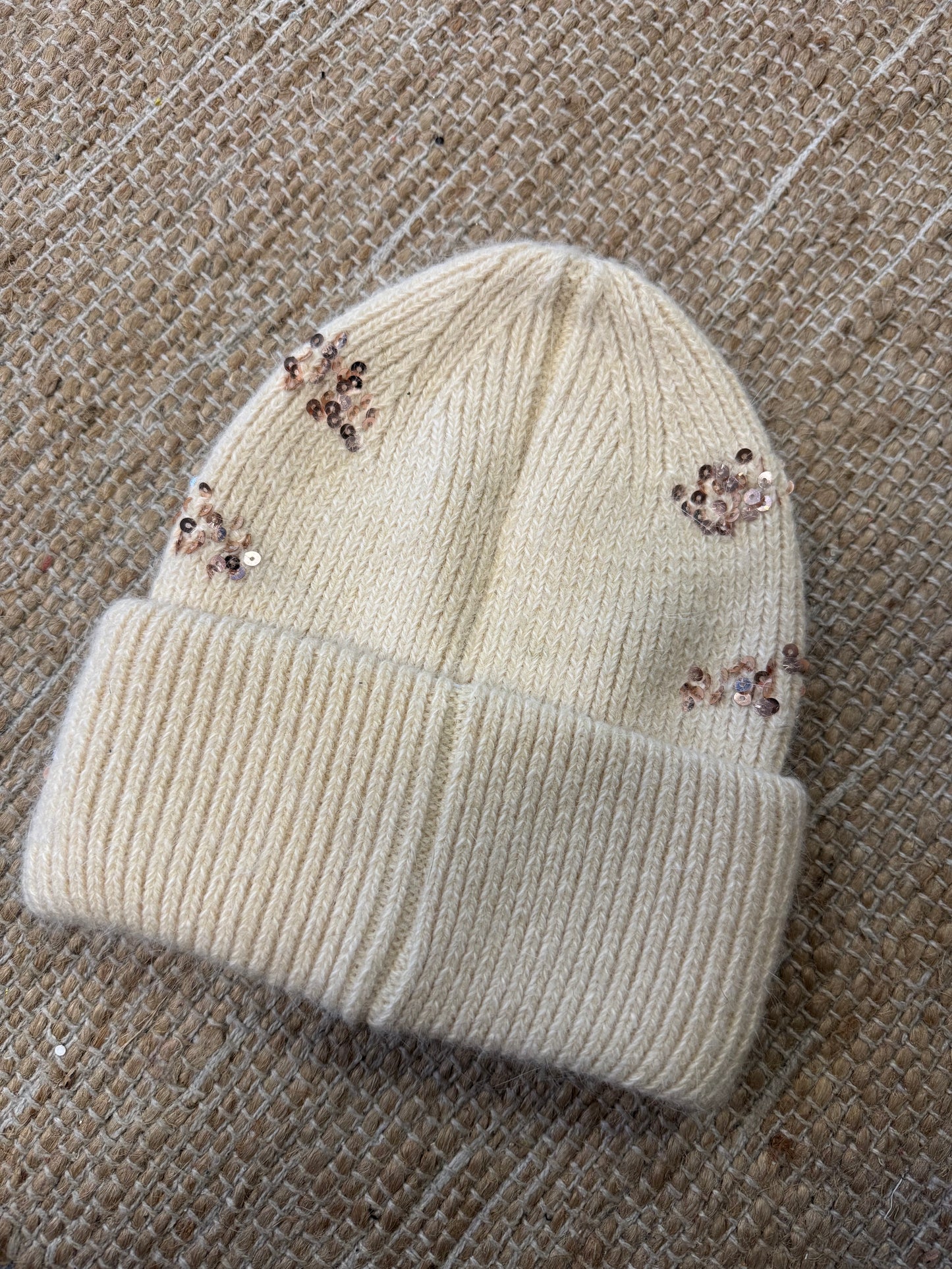 Bonnet Lino beige