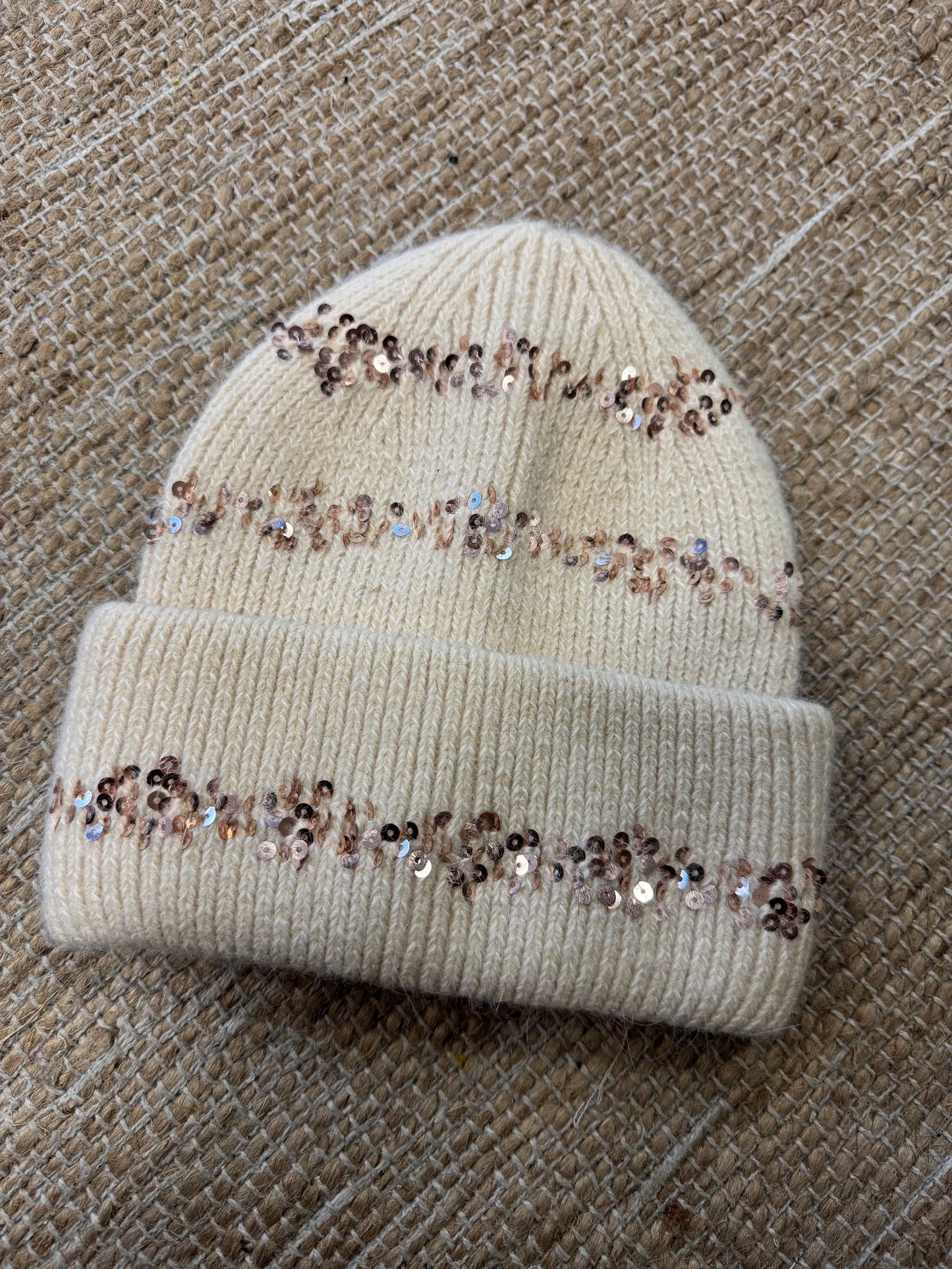 Bonnet Lino beige