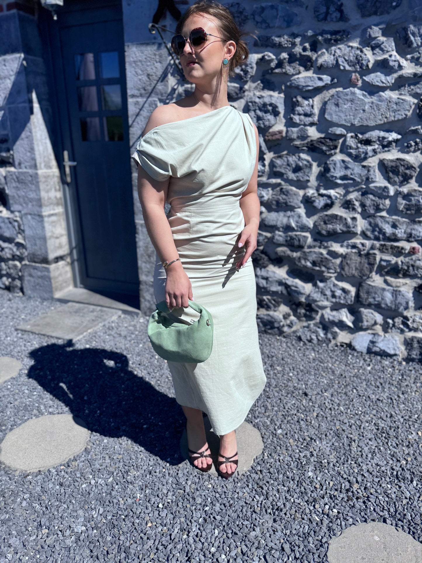 ROBE HELENE - BEIGE