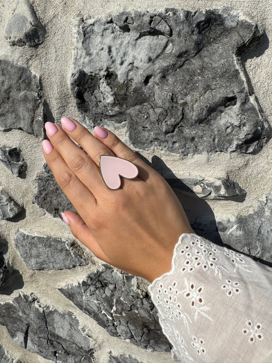 Bague Lizy rose
