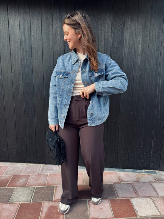 PANTALON AVA - MARRON