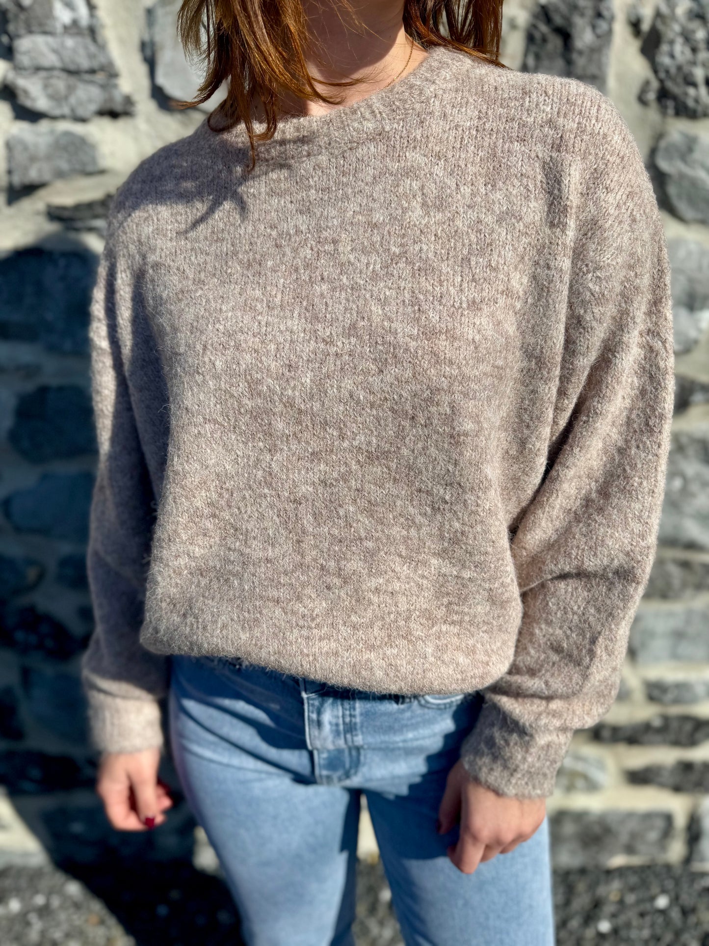 Pull Lyo taupe