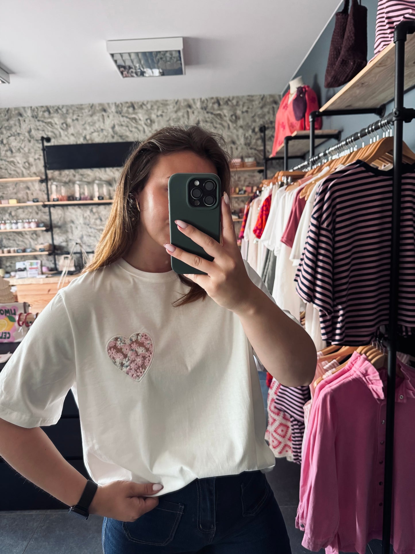 T-SHIRT LIZIE - BLANC