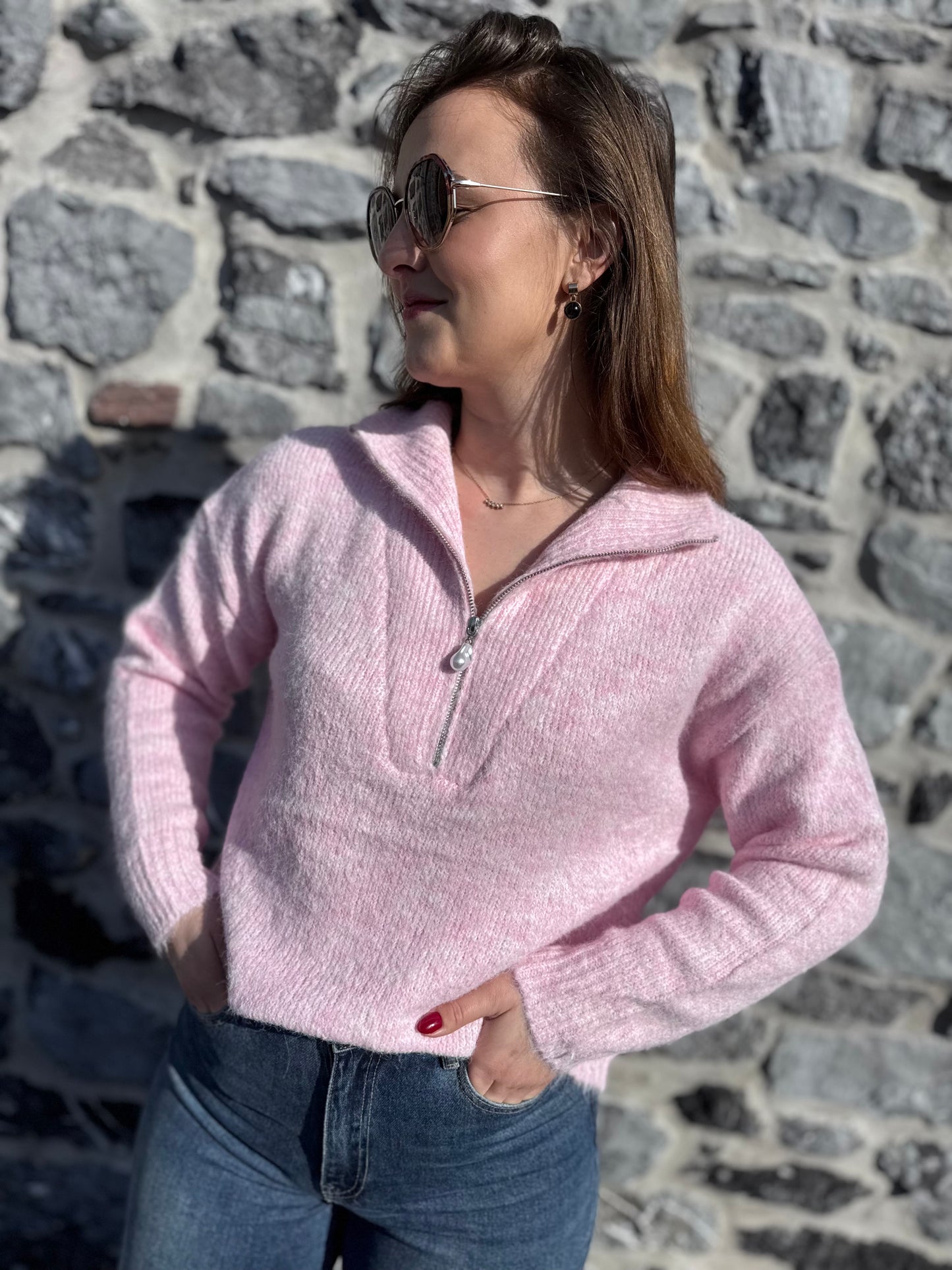 PULL CAMILLE - ROSE