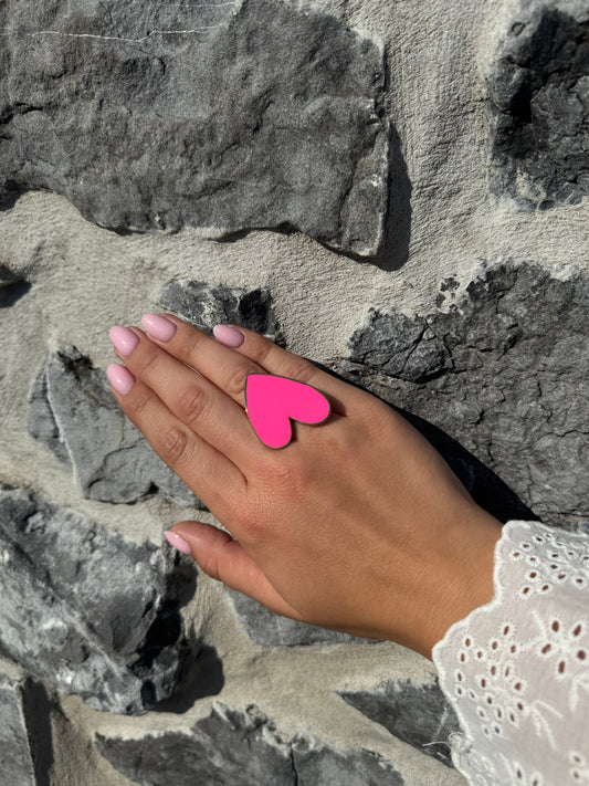 Bague Lizy fuchsia
