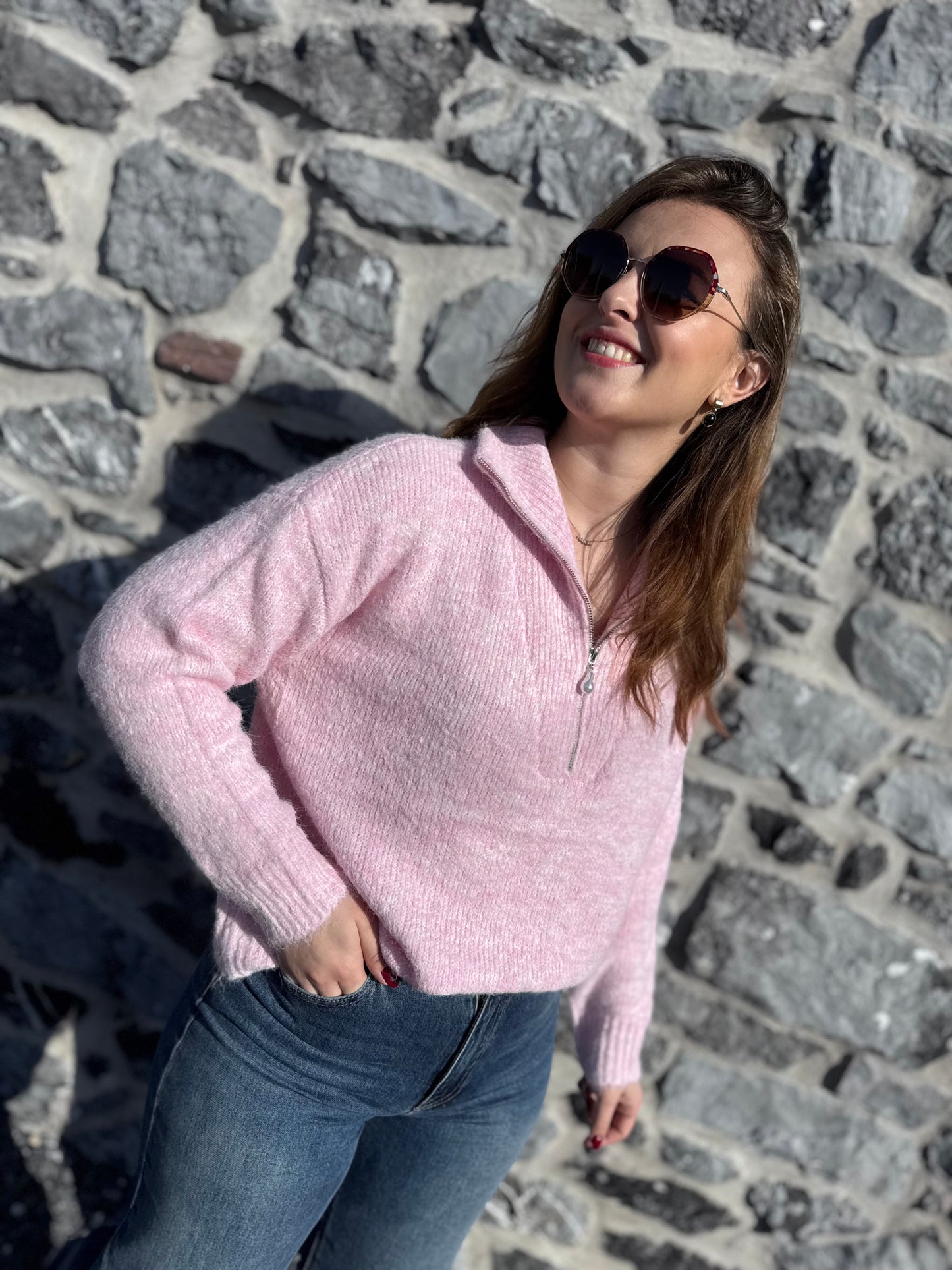 PULL CAMILLE - ROSE