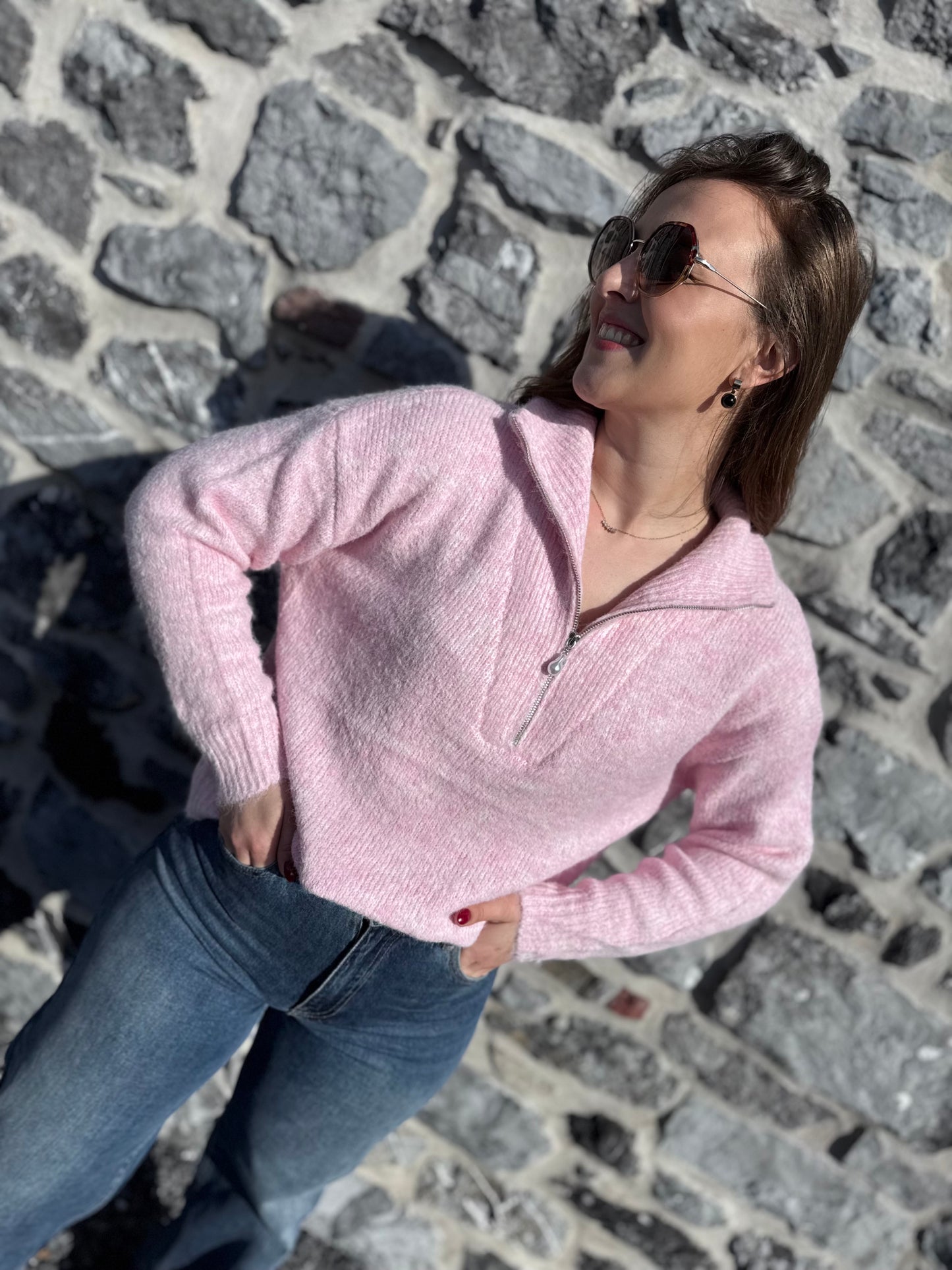 PULL CAMILLE - ROSE