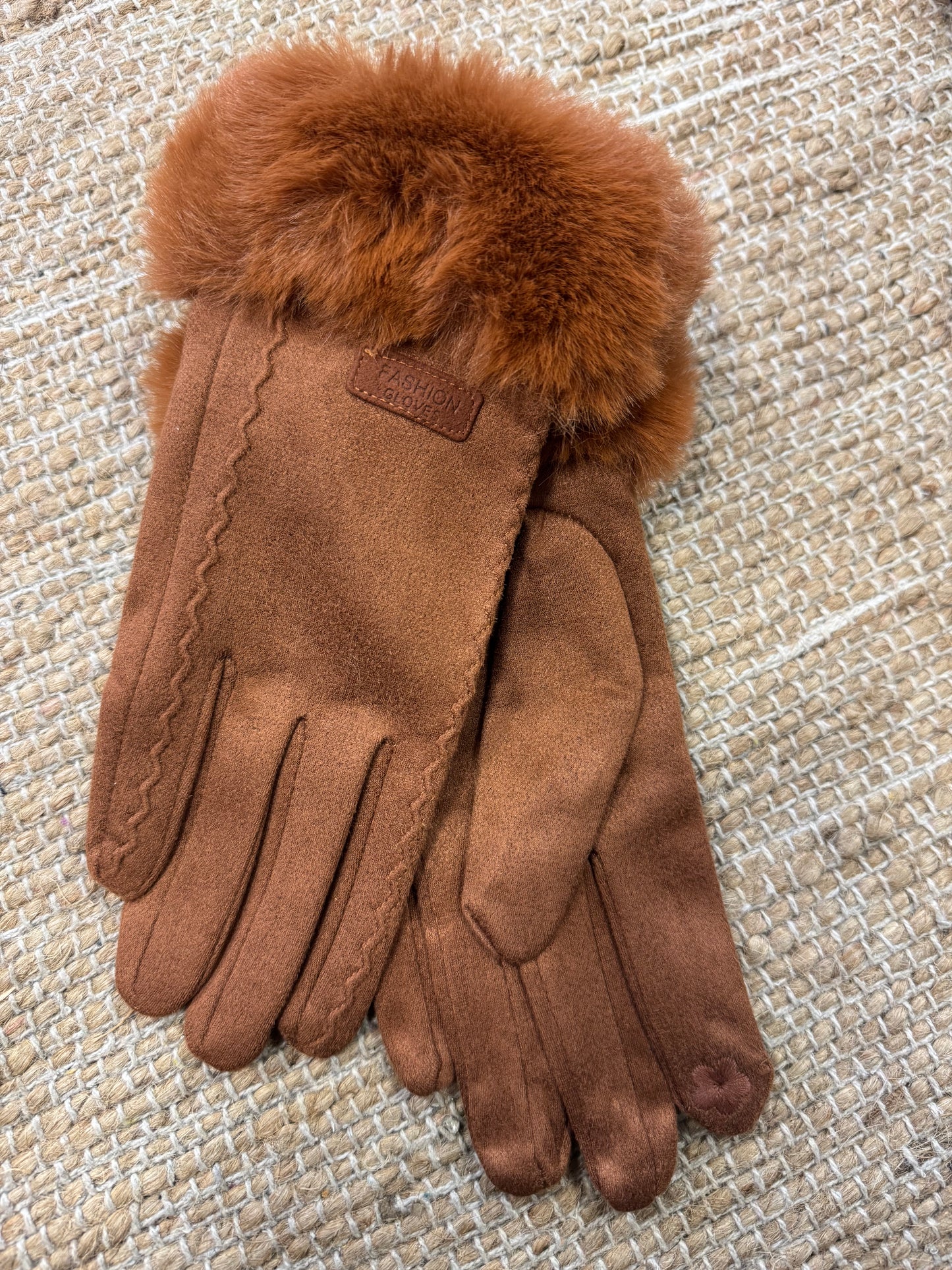 Gants Pia rouille
