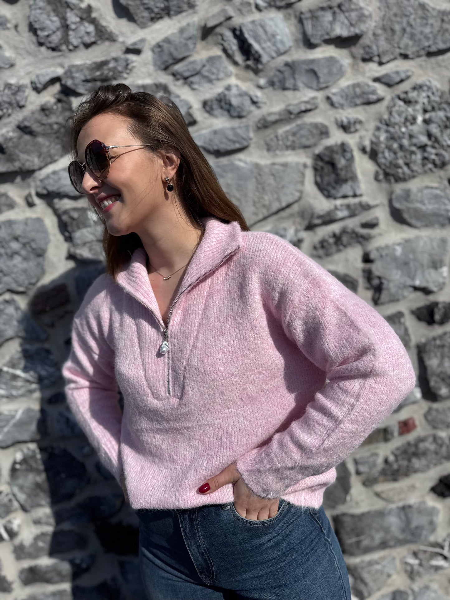 PULL CAMILLE - ROSE