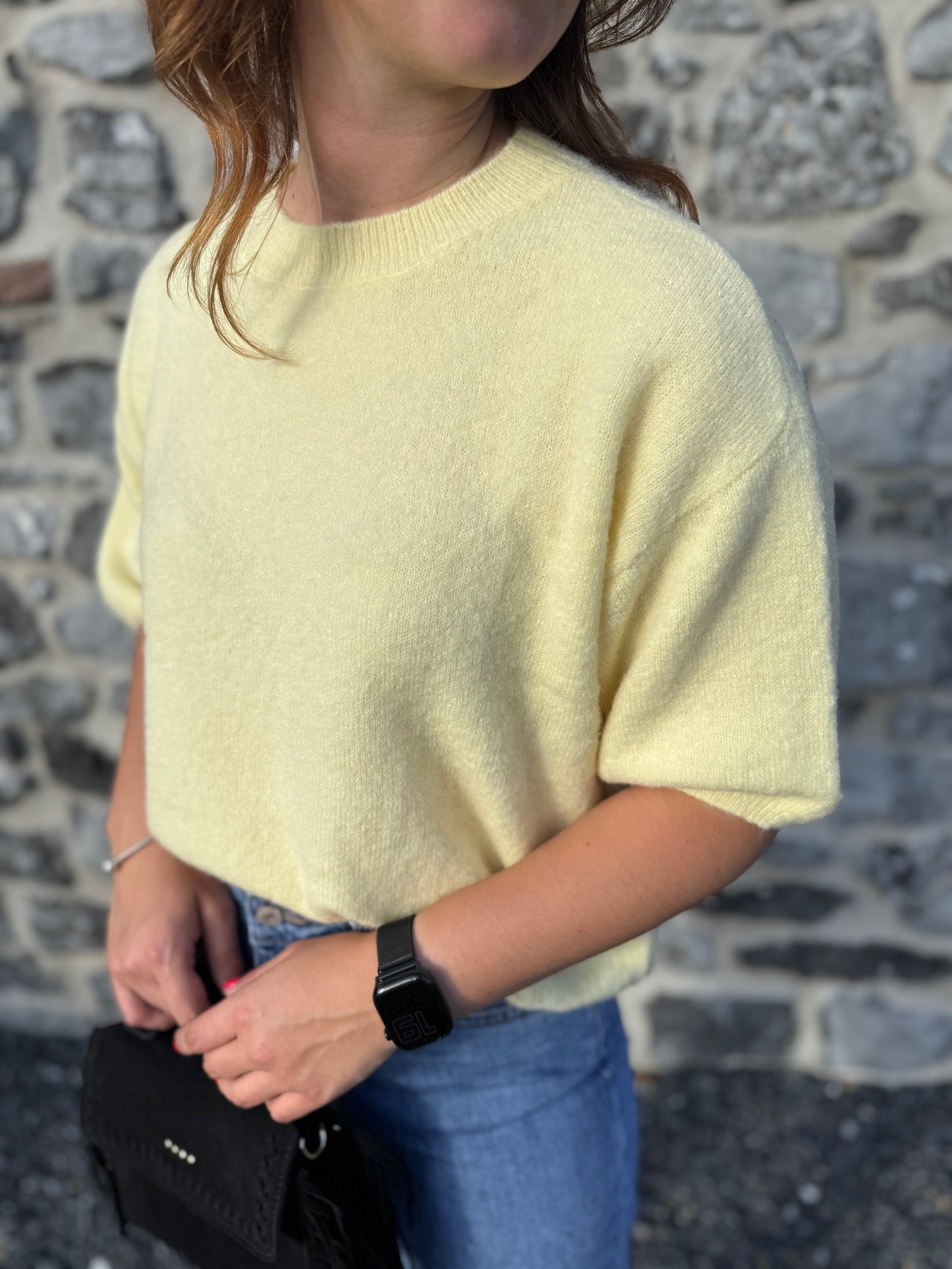 Pull Livia jaune