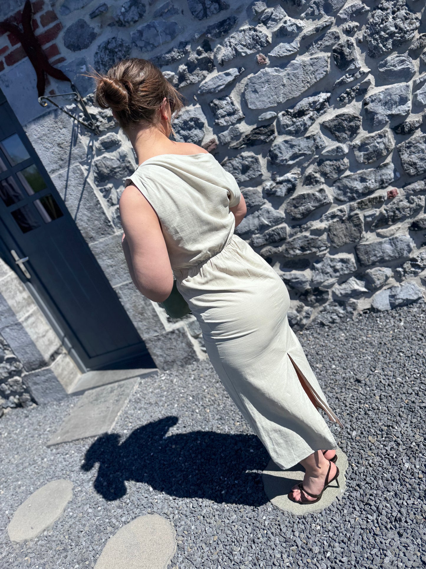 ROBE HELENE - BEIGE