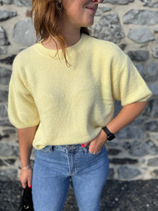 Pull Livia jaune