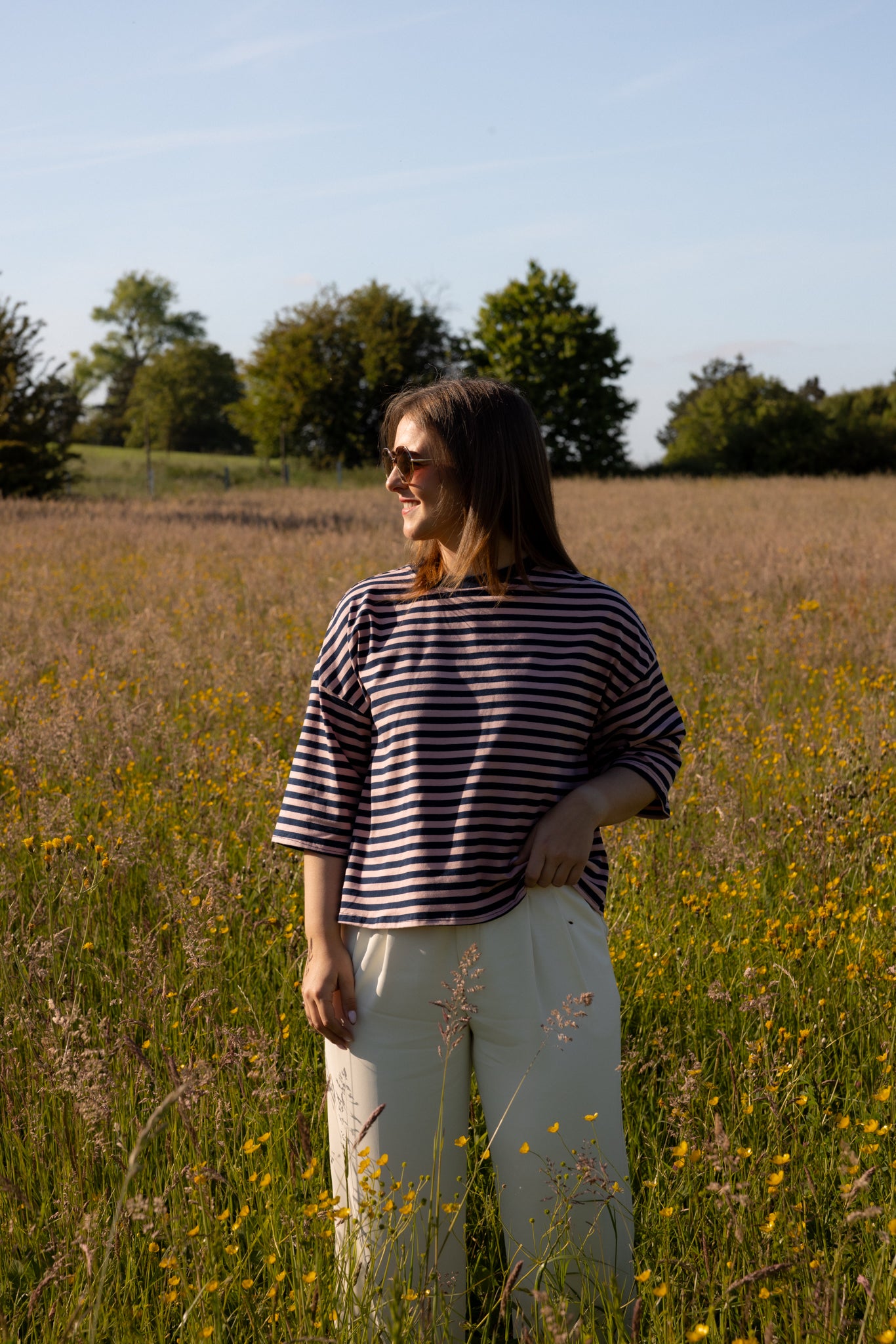 T-SHIRT MILLIE - MARRON