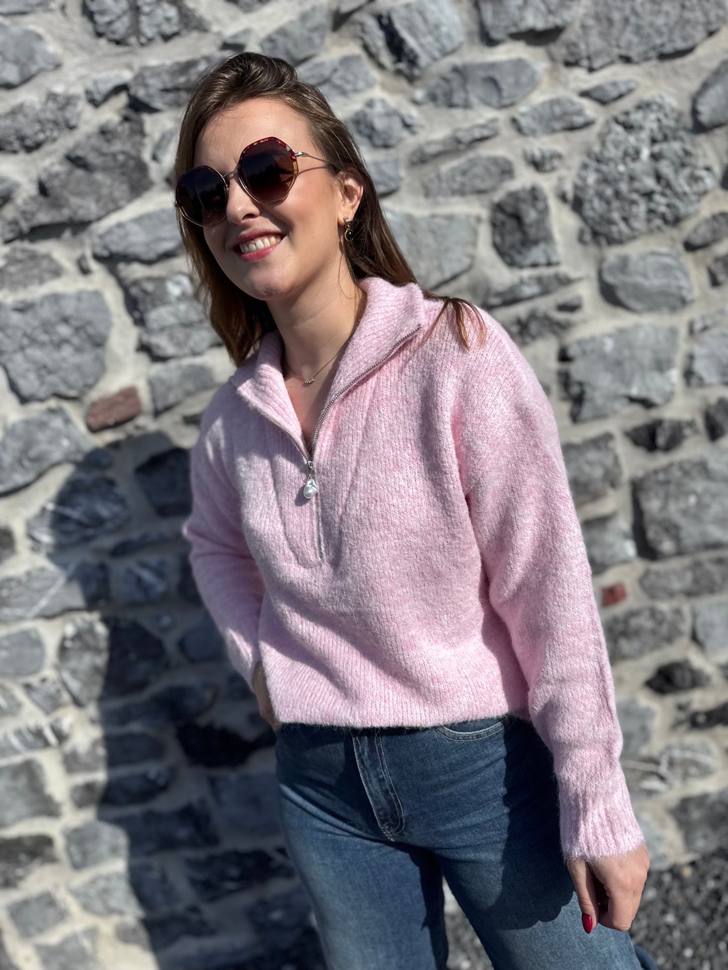 PULL CAMILLE - ROSE