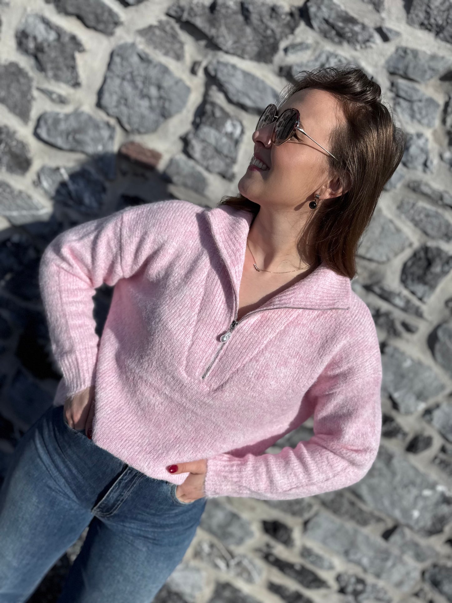 PULL CAMILLE - ROSE