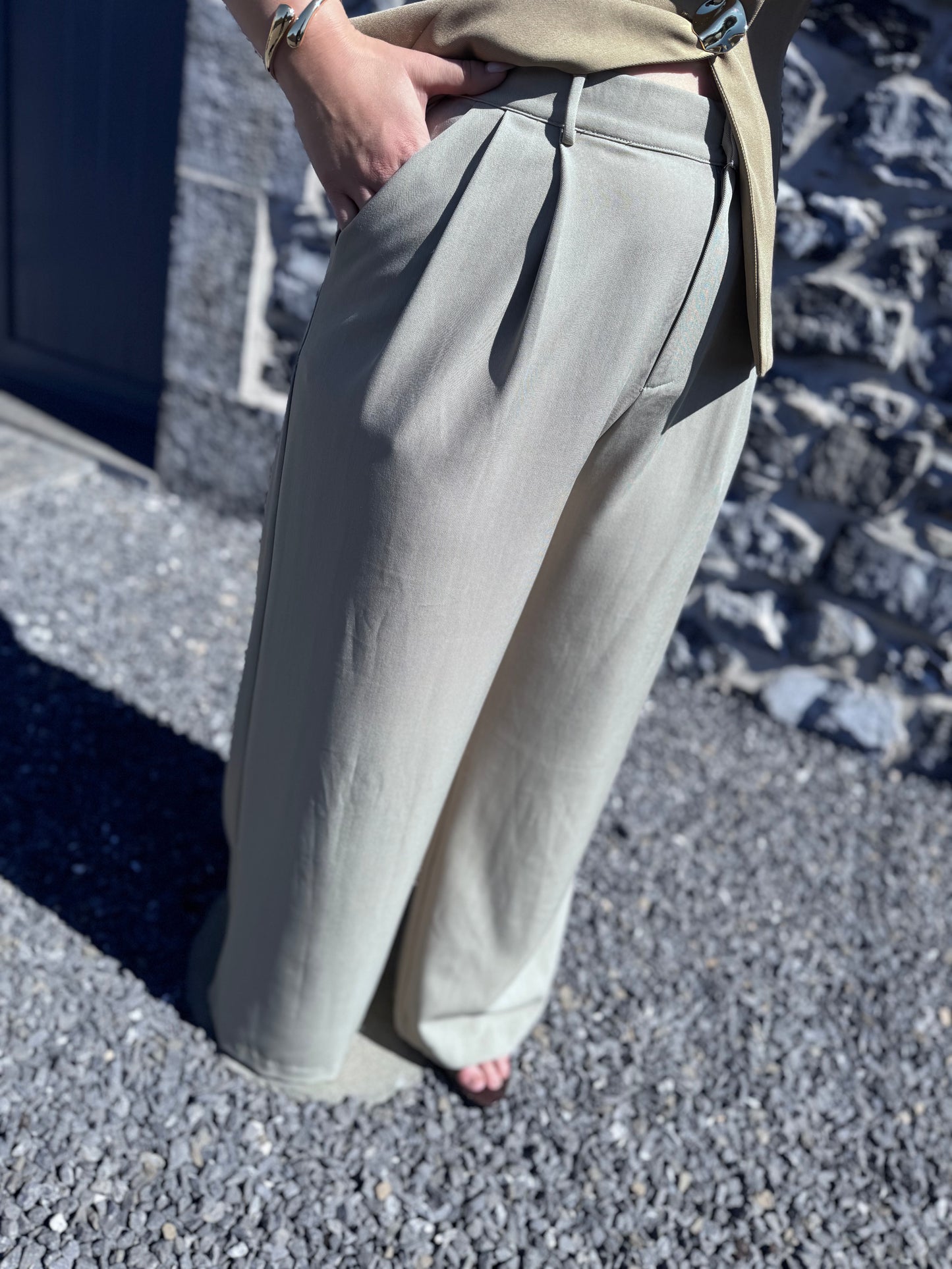 PANTALON THEO - TAUPE