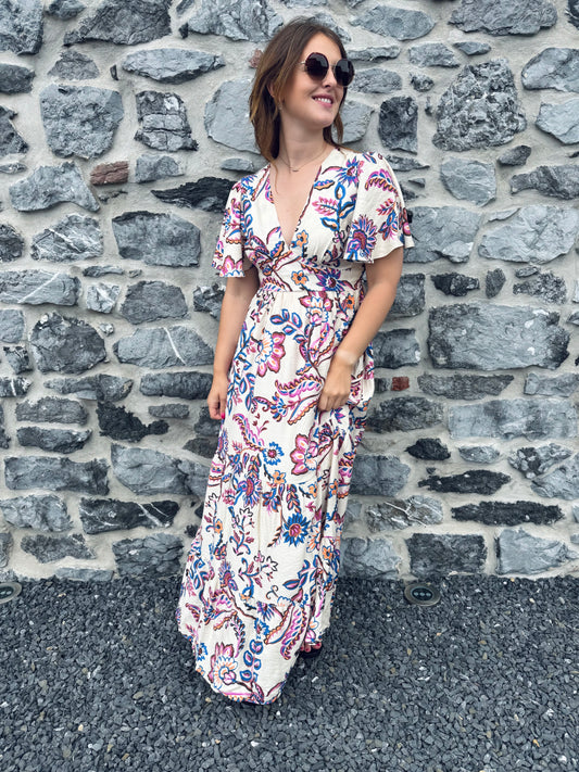 Robe Jeanne rose