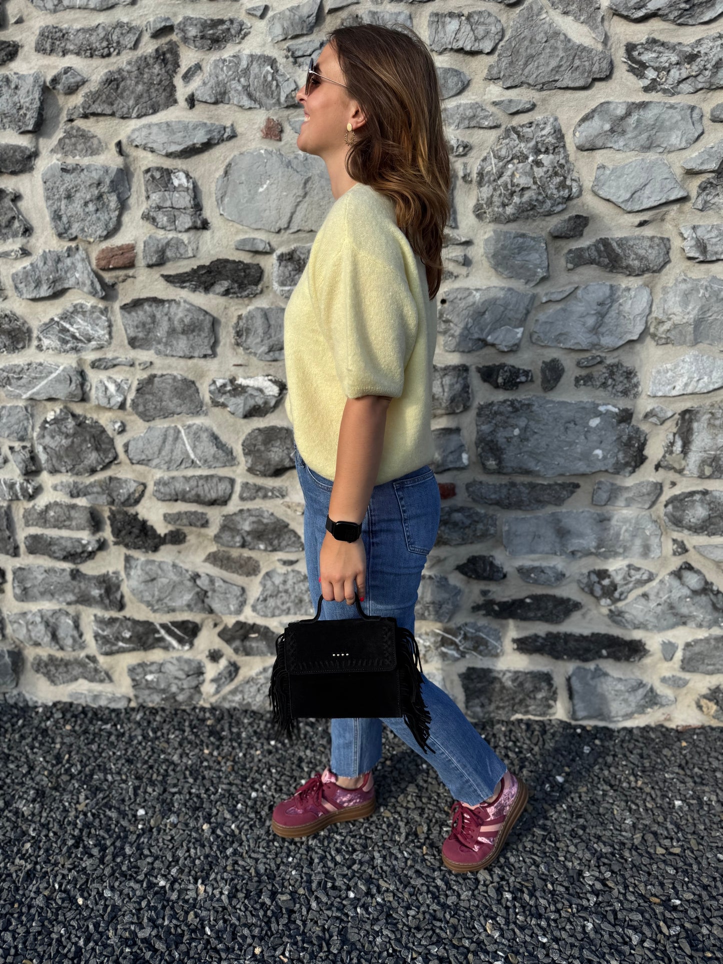 Pull Livia jaune