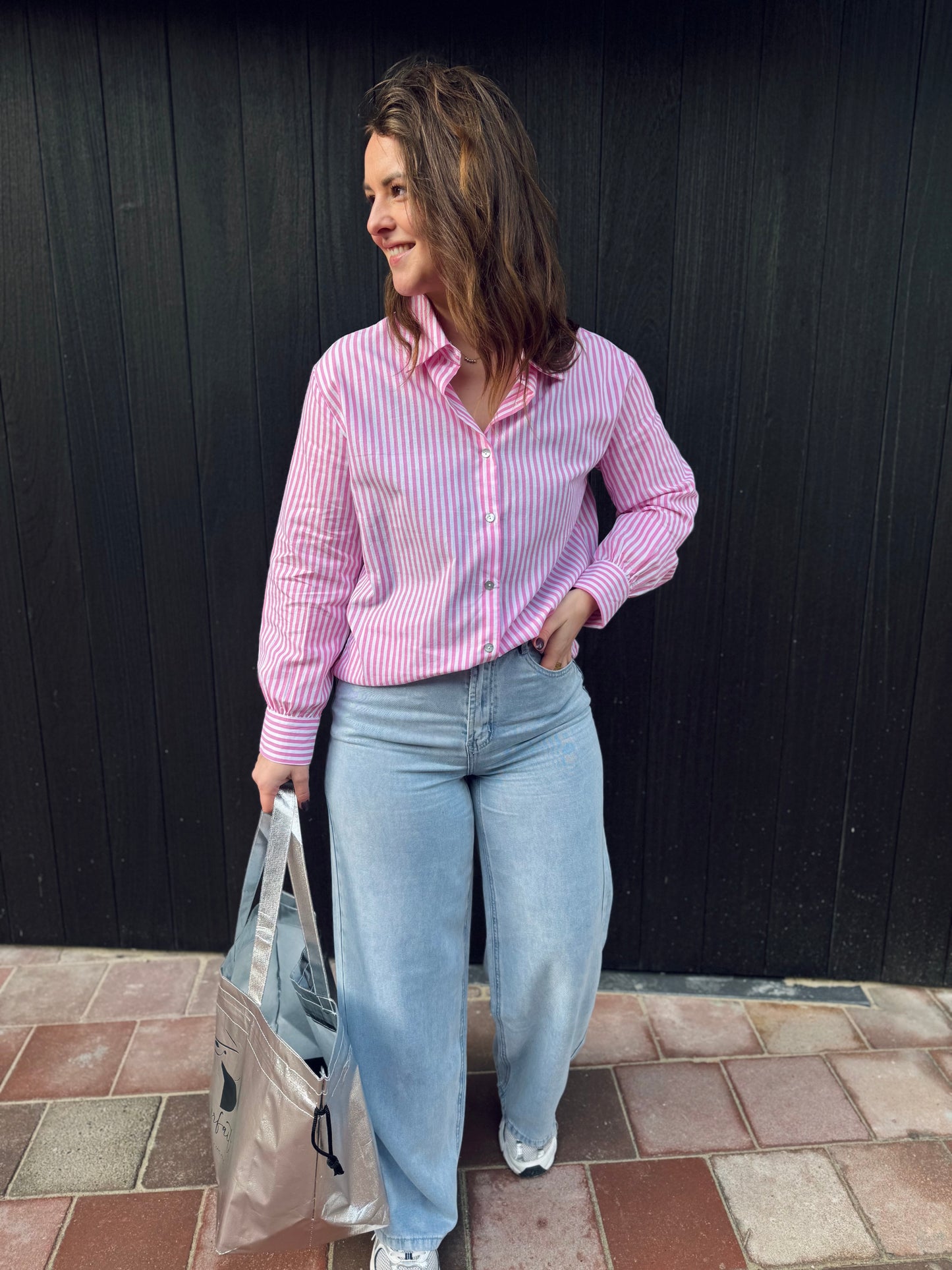 CHEMISE AGATHE - ROSE