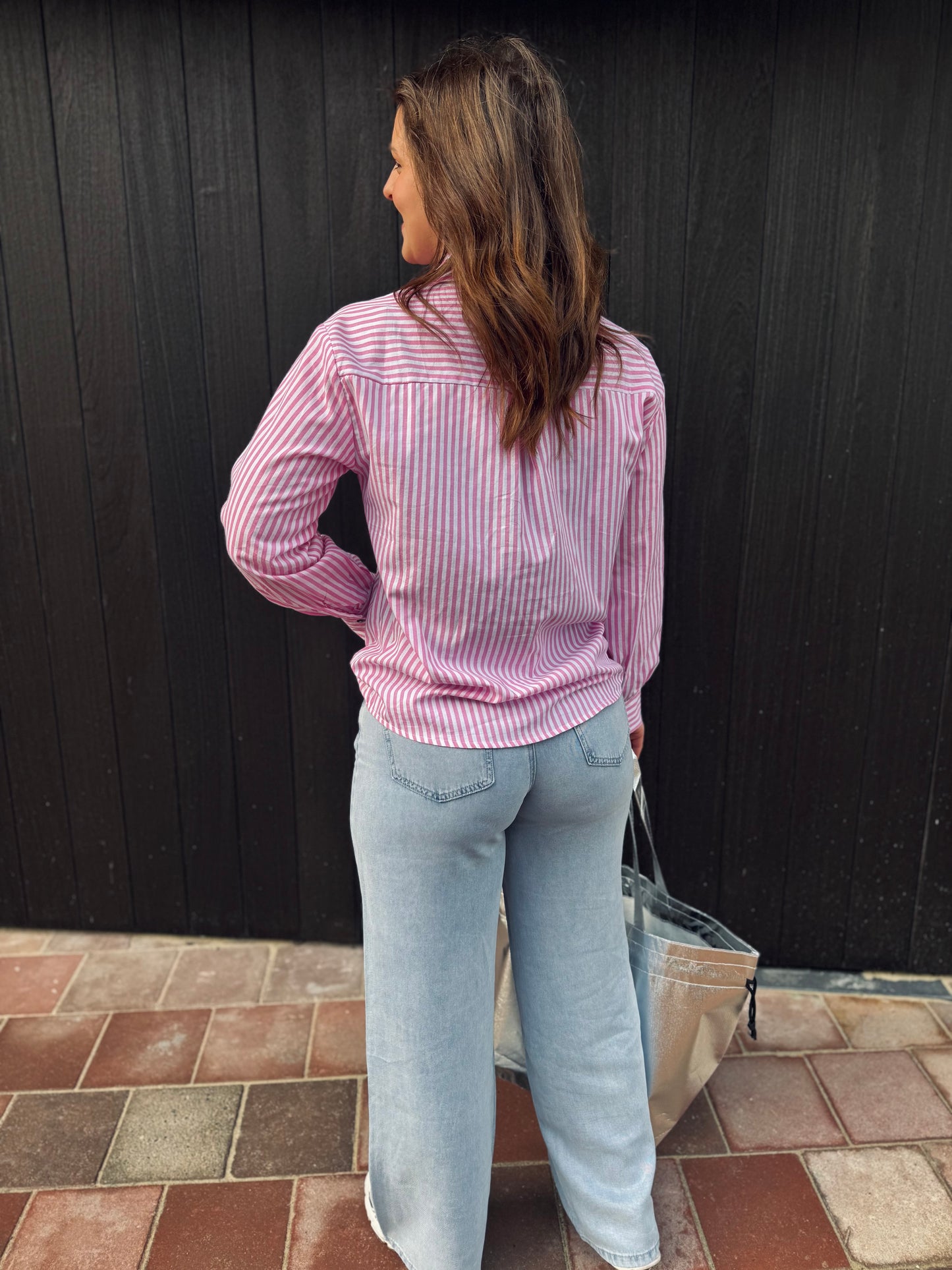 CHEMISE AGATHE - ROSE