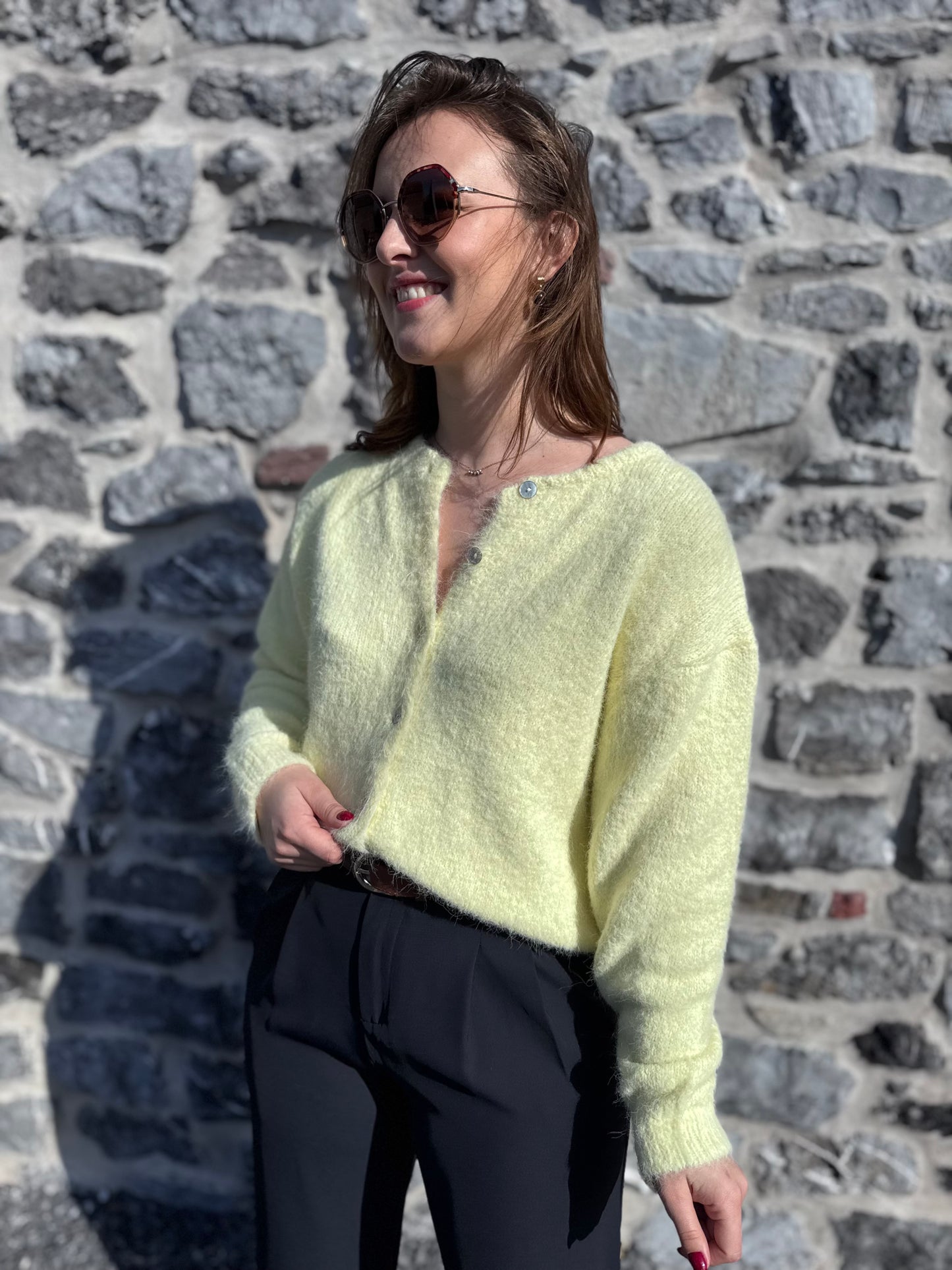 GILET LEON - JAUNE