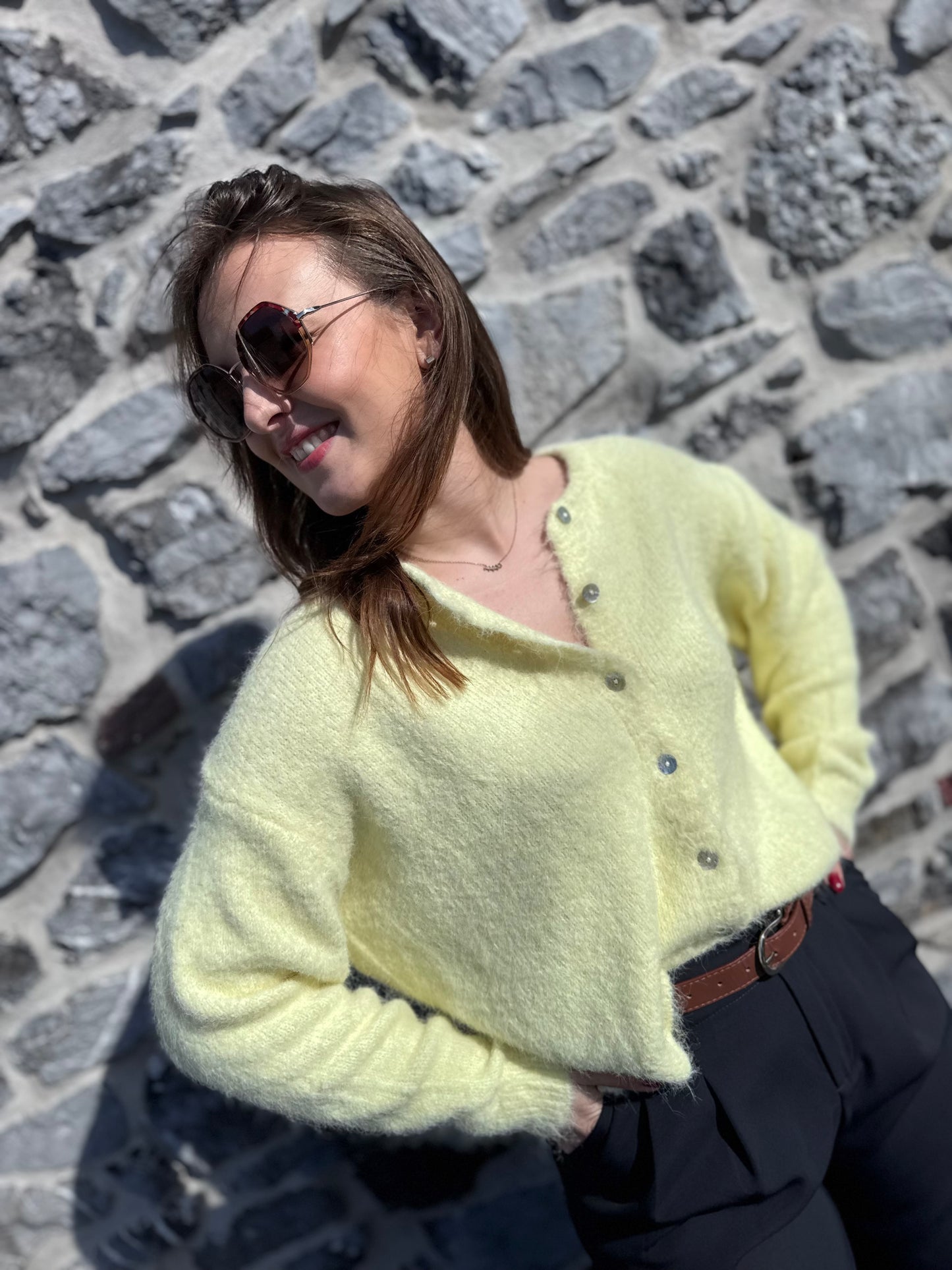 GILET LEON - JAUNE
