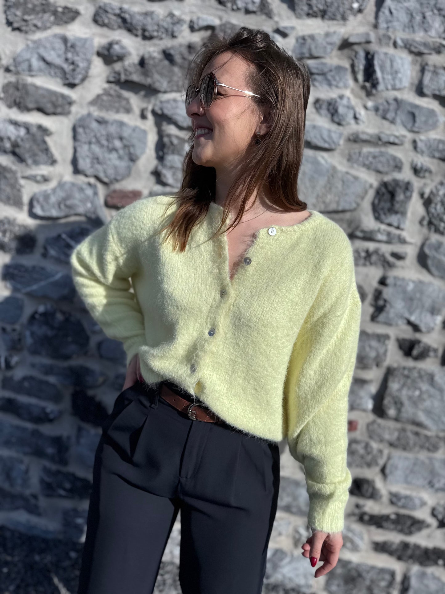 GILET LEON - JAUNE
