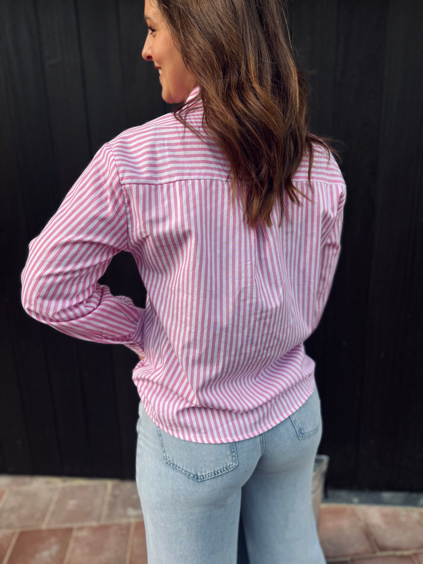 CHEMISE AGATHE - ROSE