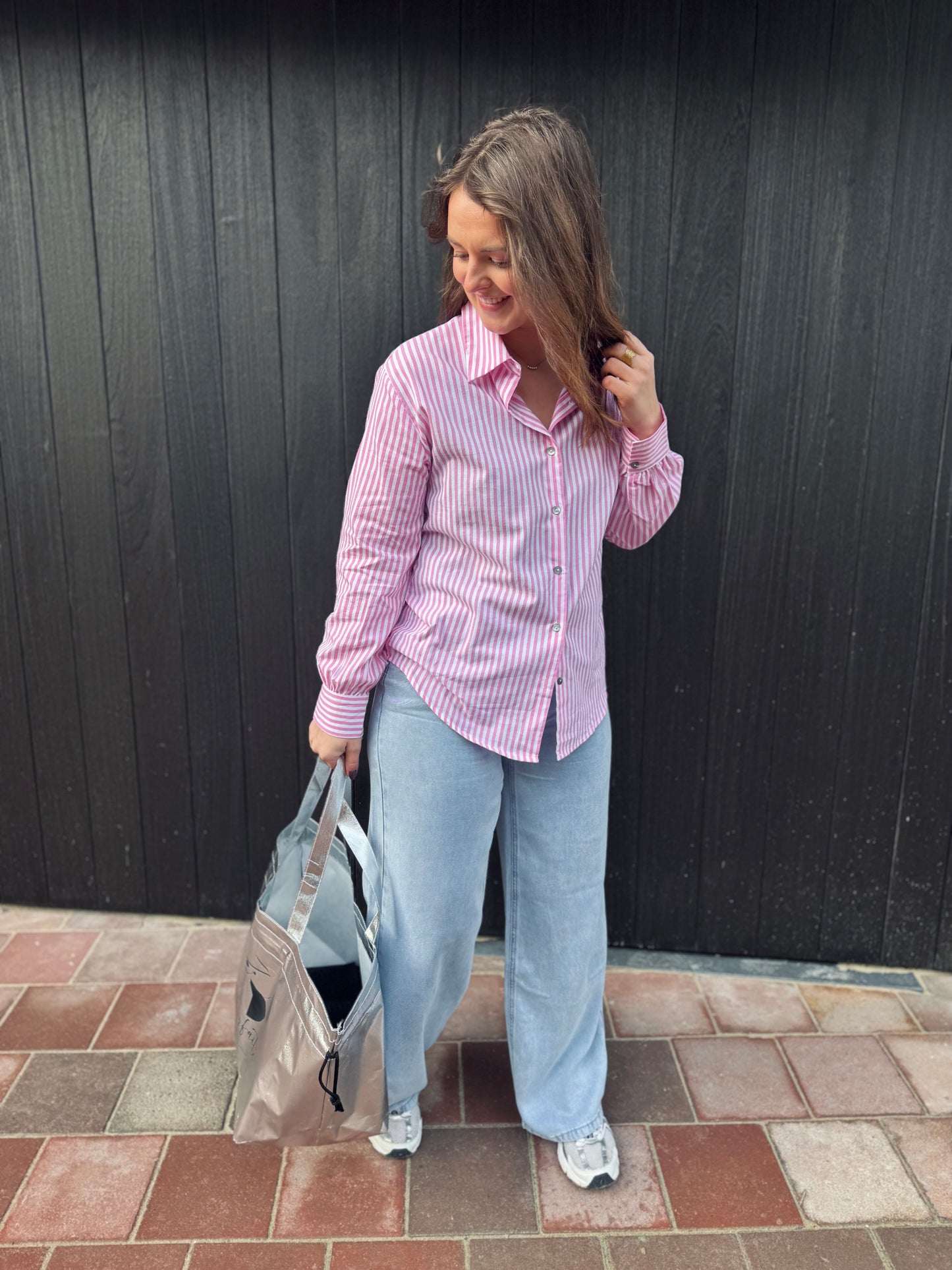 CHEMISE AGATHE - ROSE