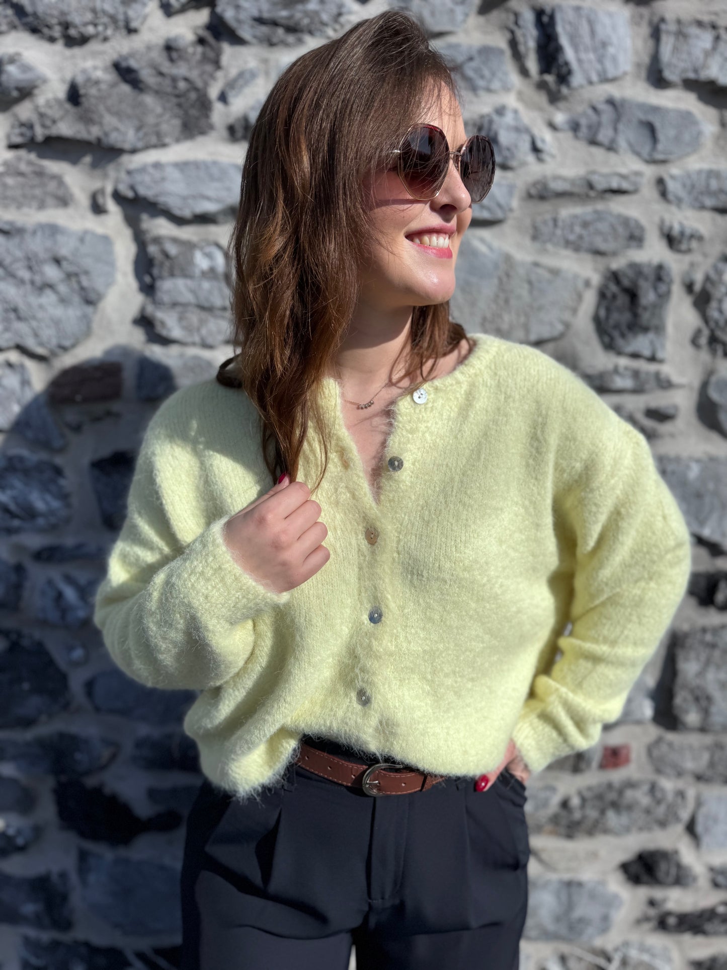 GILET LEON - JAUNE