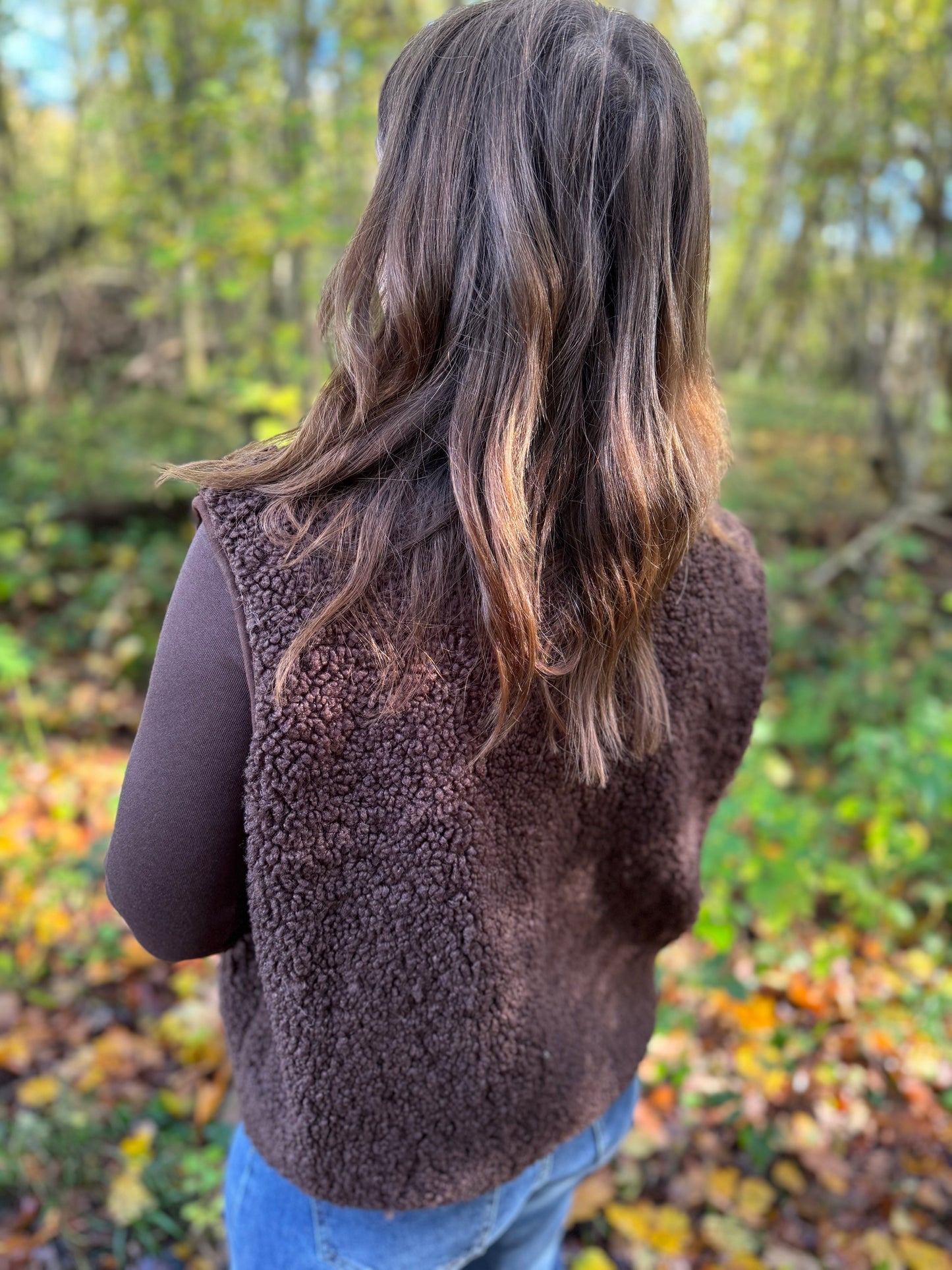 Gilet Lino chocolat