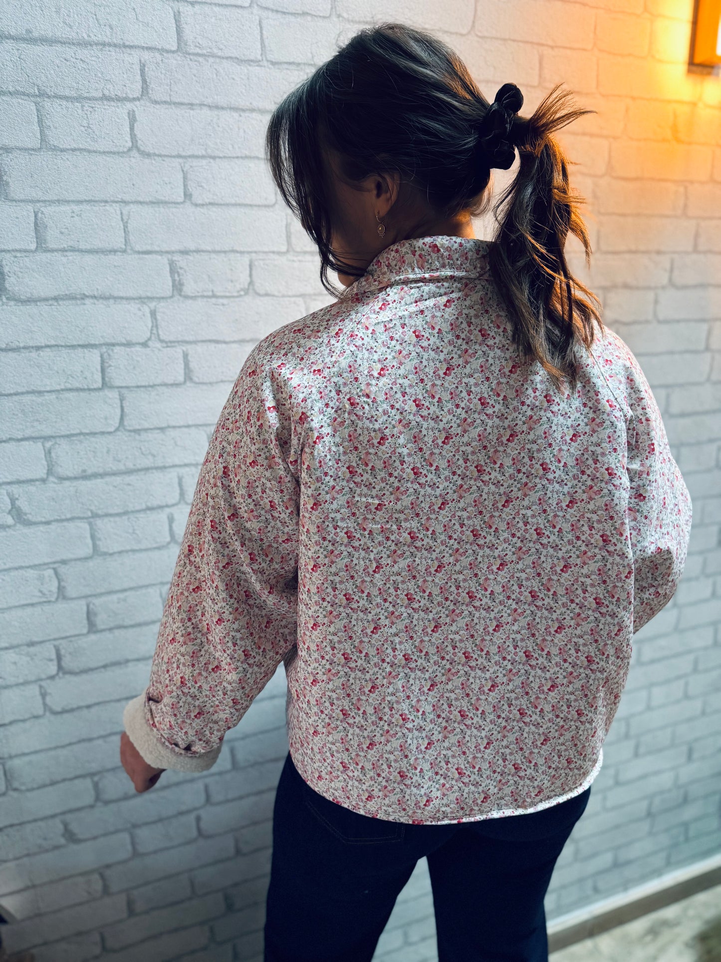 Elly écru - Veste réversible