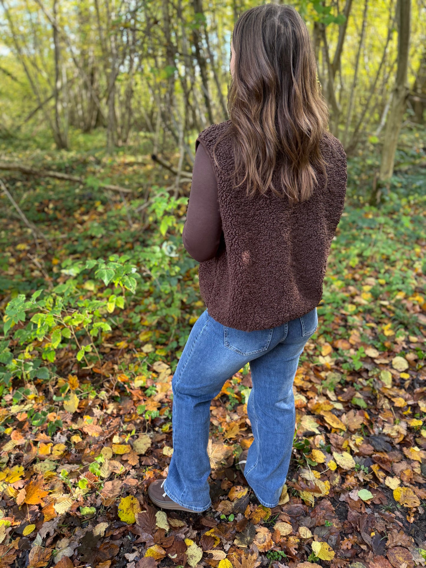 Gilet Lino chocolat