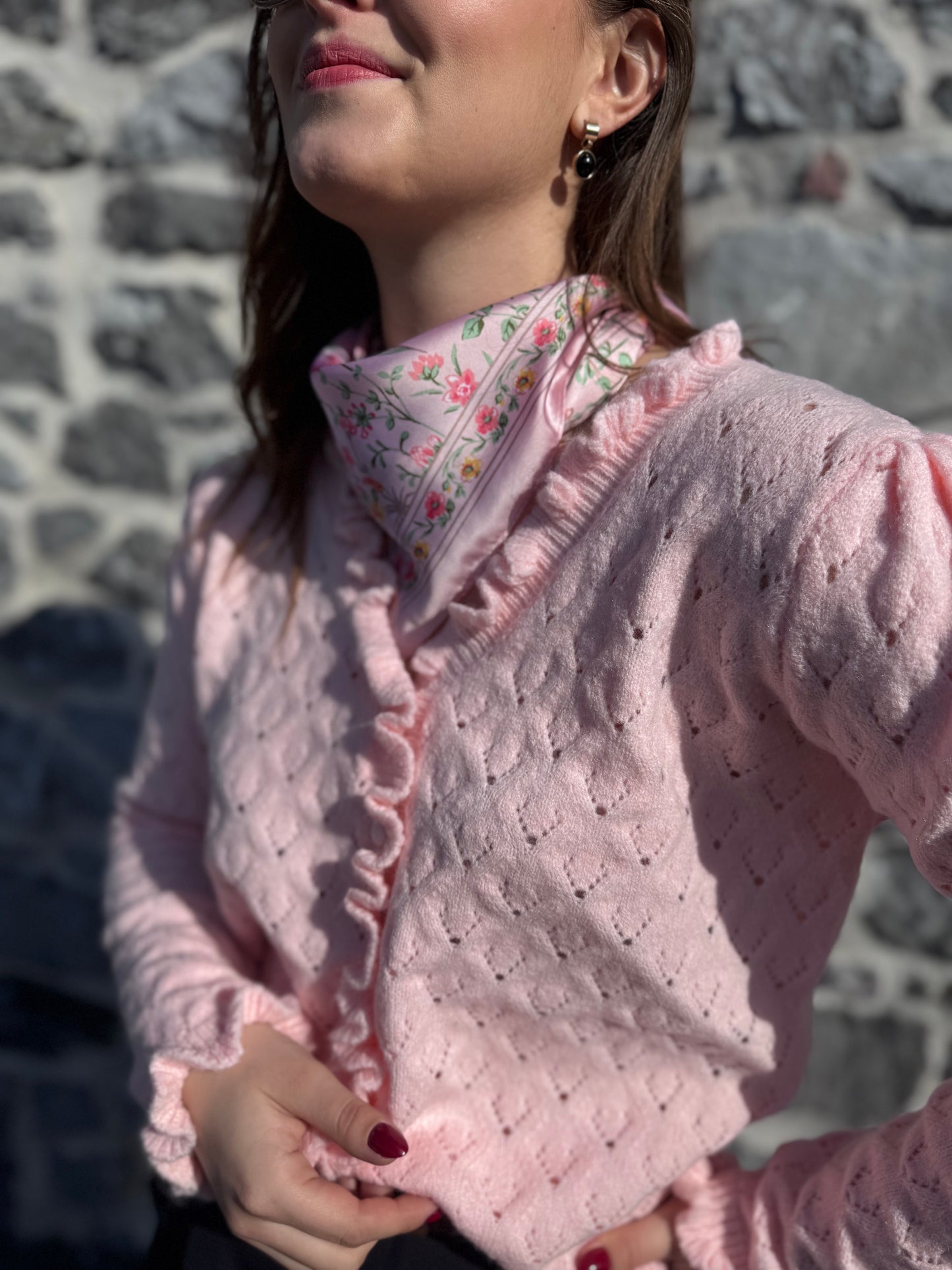 FOULARD NINON - ROSE