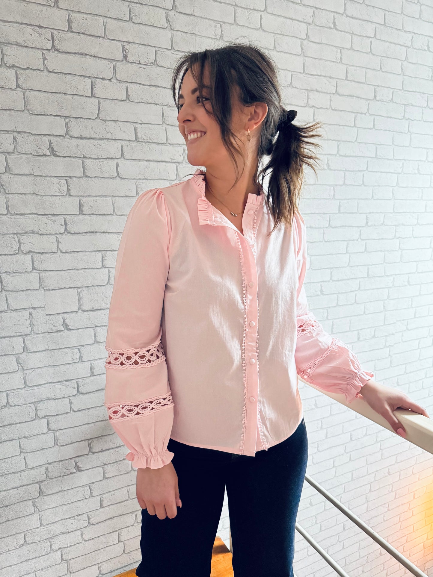 Amanda rose - chemise droite