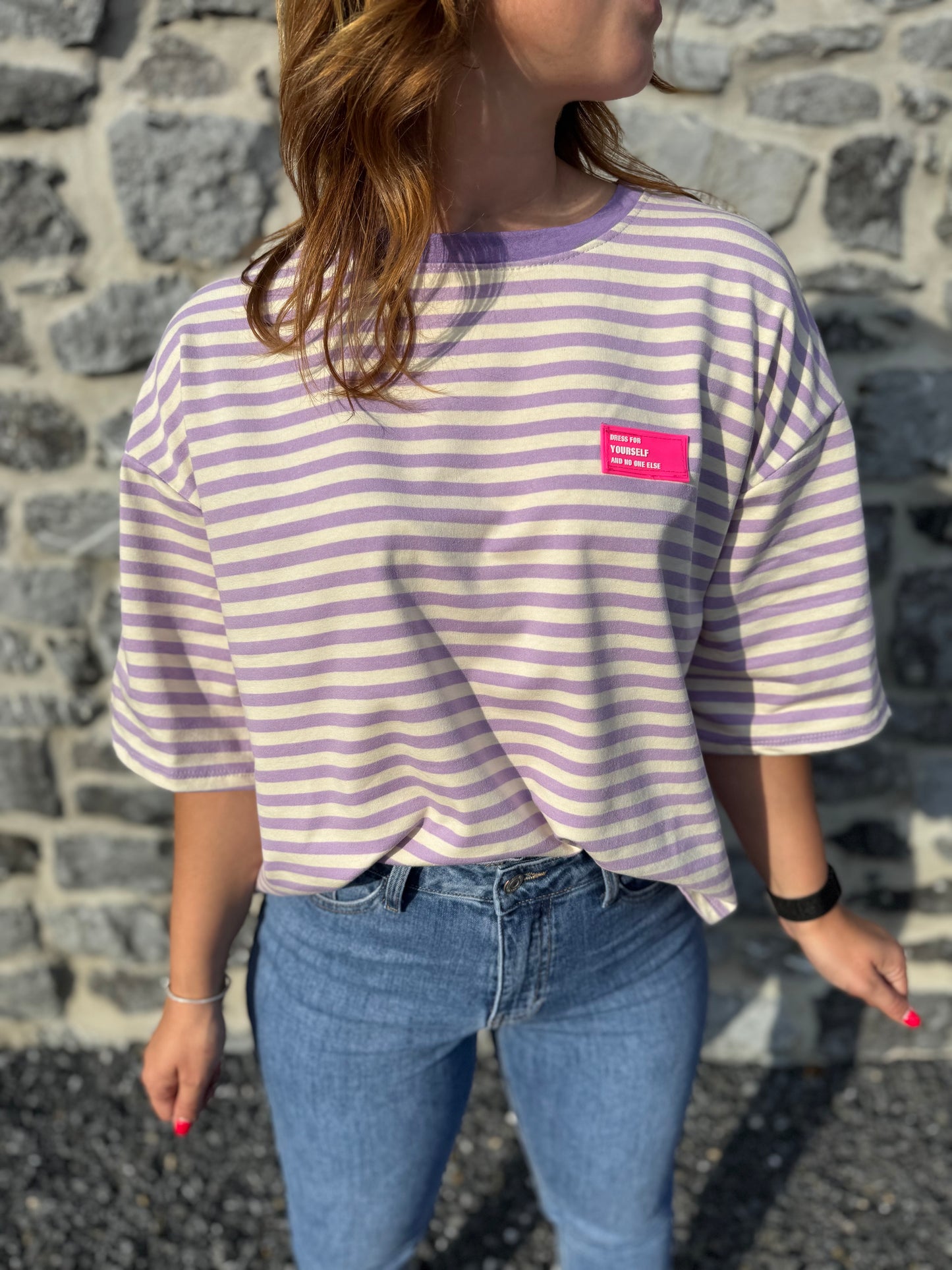 T-shirt Cléa lilas