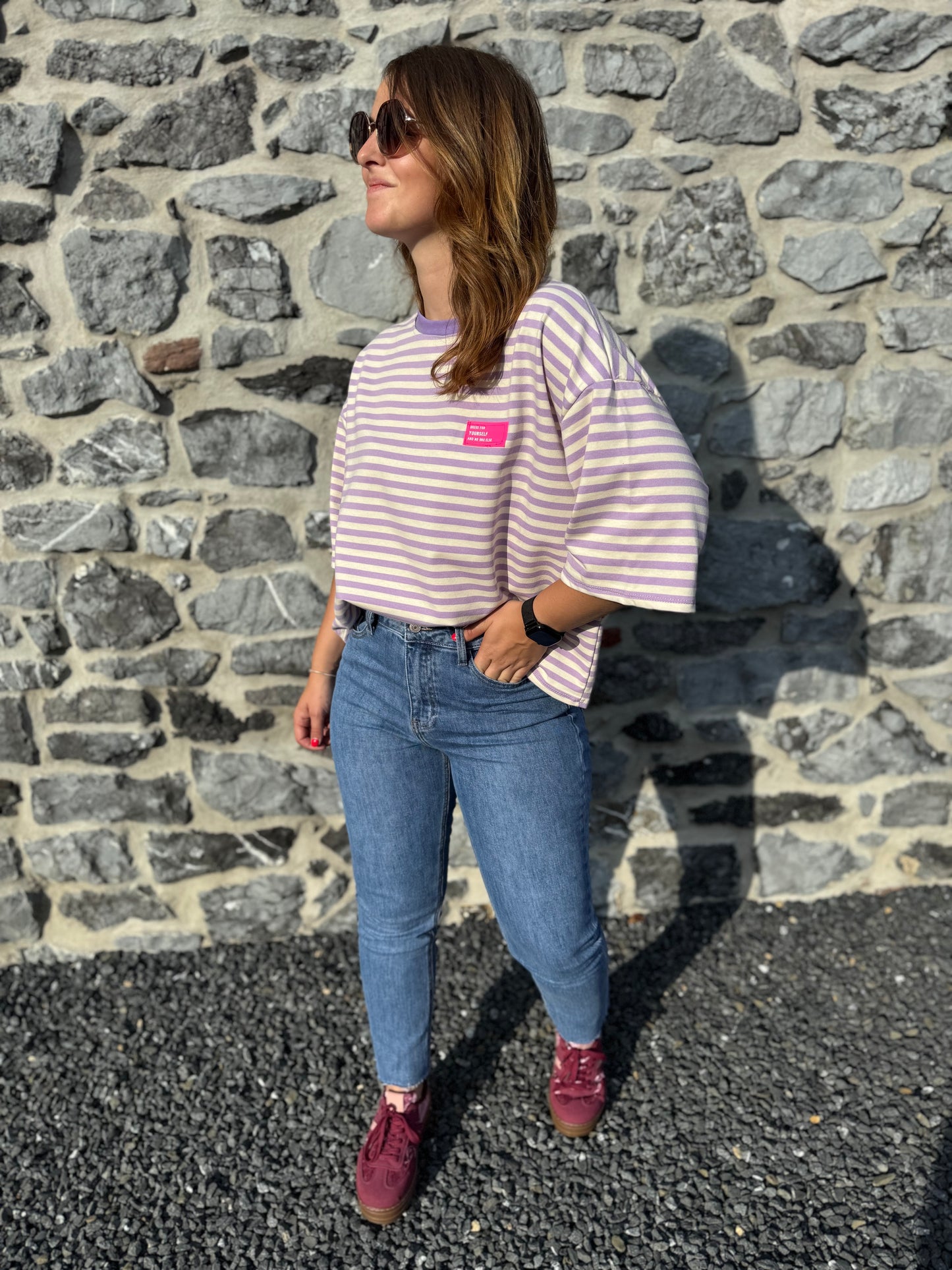 T-shirt Cléa lilas