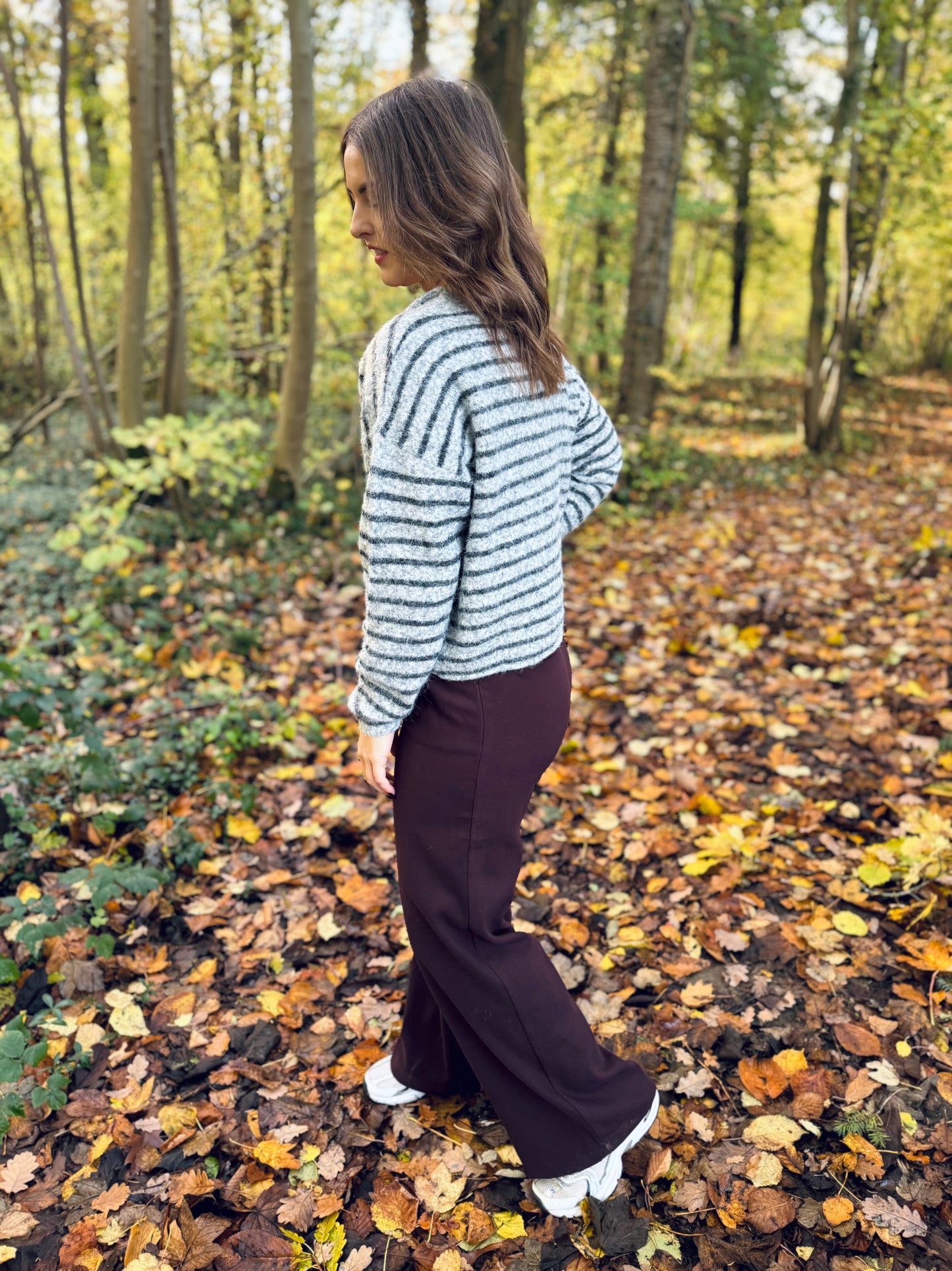 Pantalon Louison prune
